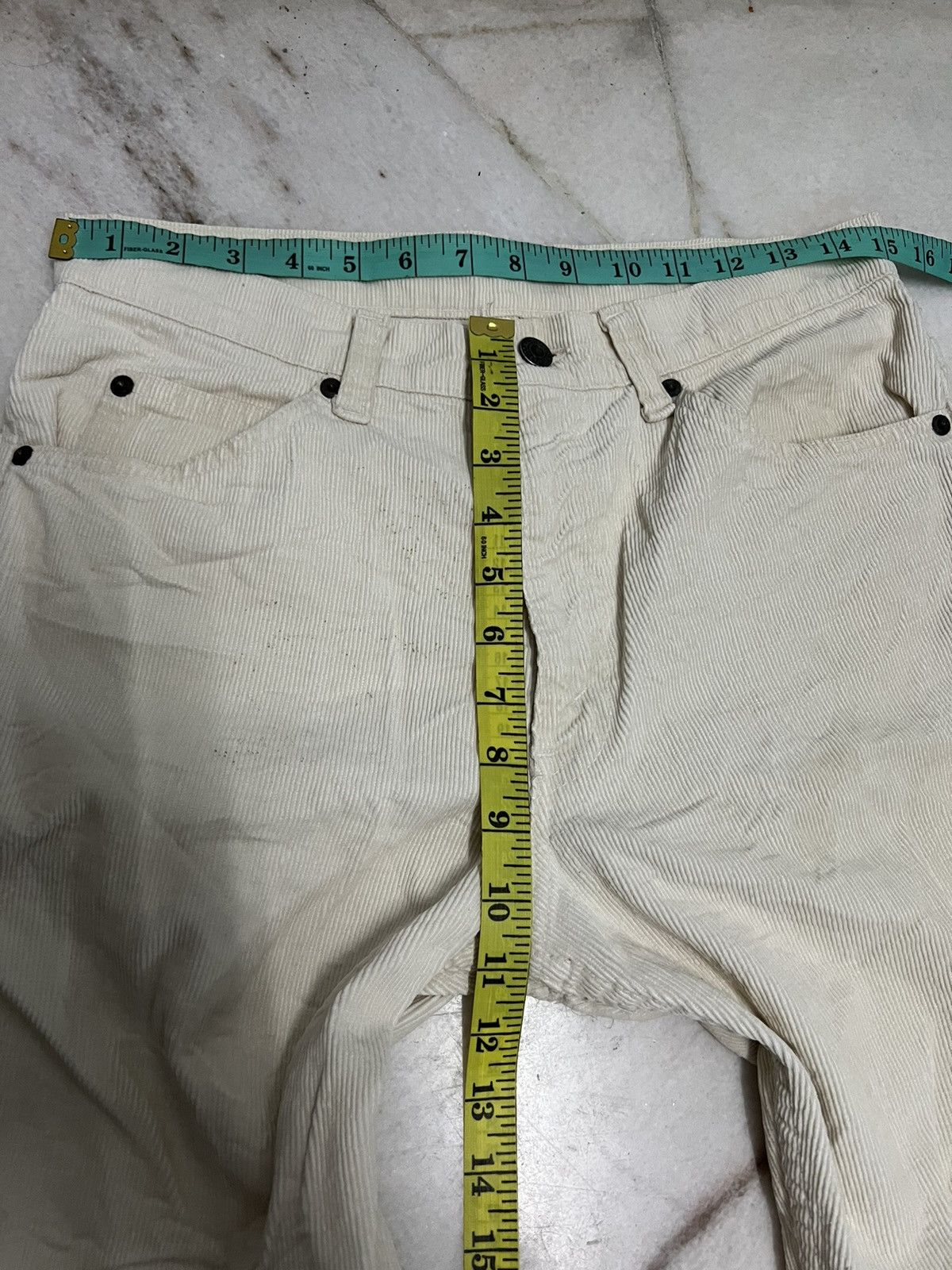 Levi's × Levi's Vintage Clothing × Vintage VINTAGE 80’S LEVIS 517 WHITE TAG FLARE CORDUROY PANTS Size US 30 / EU 46 - 12 Thumbnail