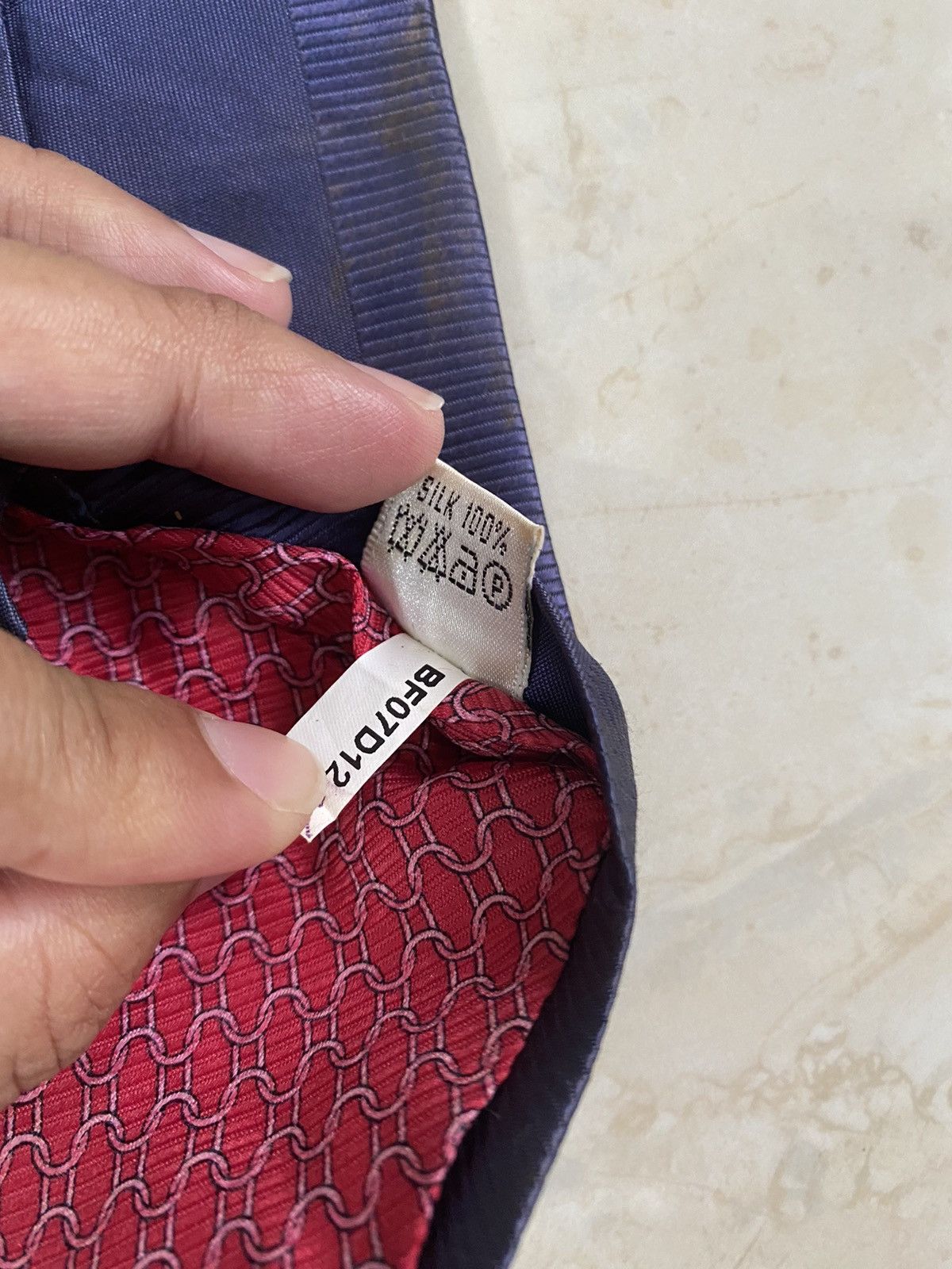 Pierre Balmain × Vintage 💥PIERE BALMAIN Neck tie silk ties Size ONE SIZE - 5 Thumbnail