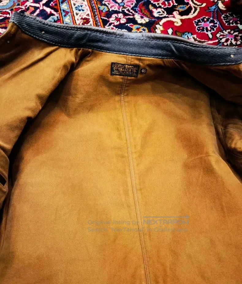 Other freewheelers size 40 Conductor Leather Jacket, Green Leath Size US M / EU 48-50 / 2 - 2 Thumbnail