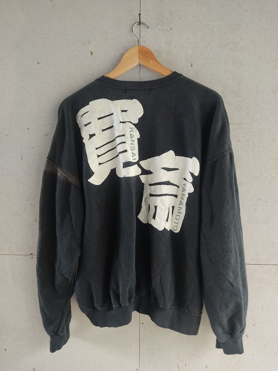 Japanese Brand × Kansai Yamamoto Kansai Man Yamamoto Sweatshirt Size US L / EU 52-54 / 3 - 1 Thumbnail
