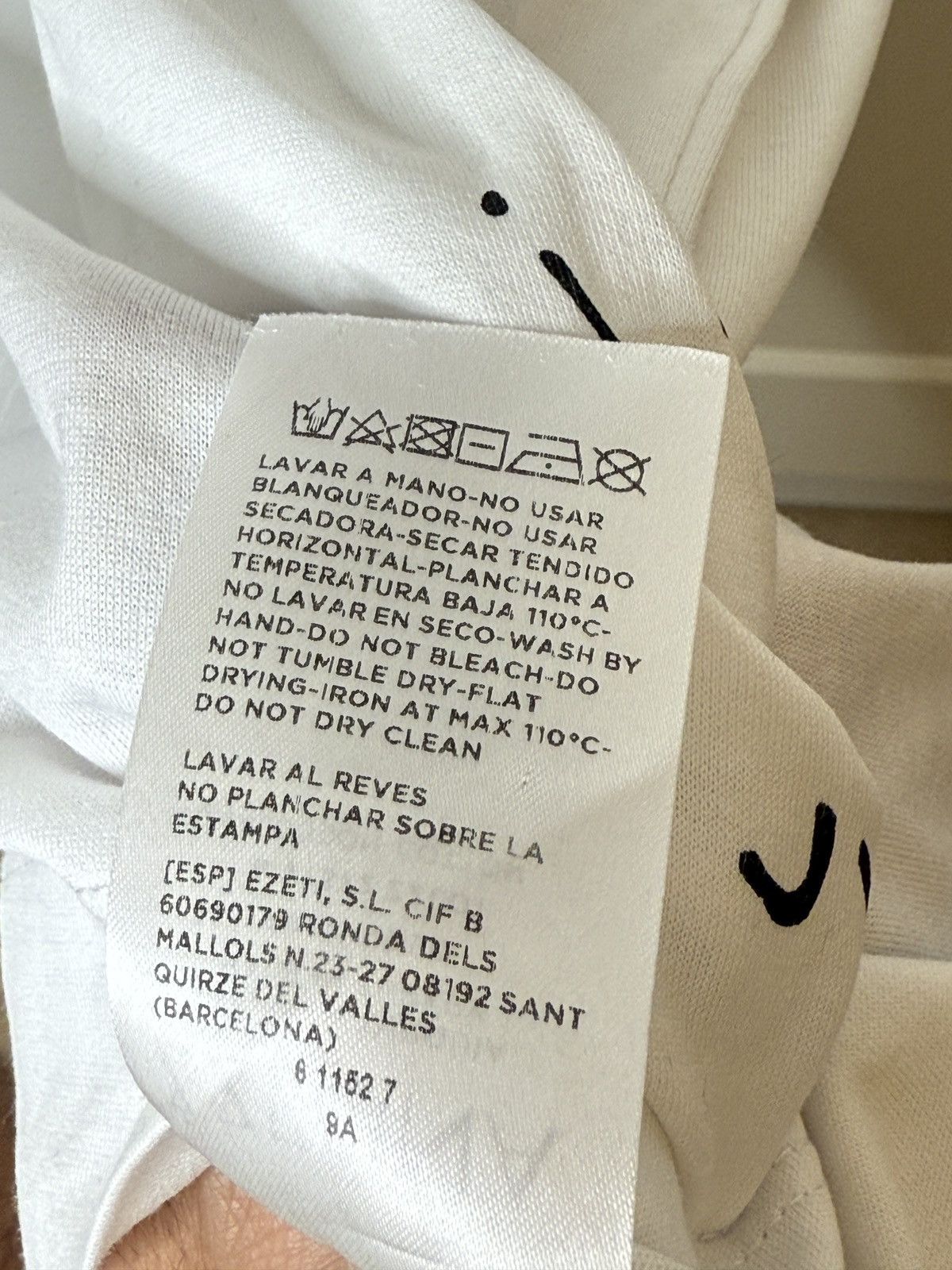 Ermenegildo Zegna LOVE MAKES A MAN graphic tshirt Size US M / EU 48-50 / 2 - 4 Thumbnail