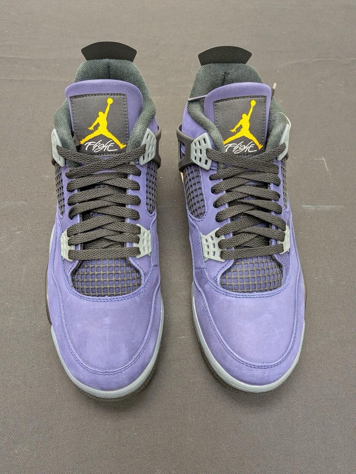 Jordan Brand Nike Air Jordan 4 Lakers Imperial Purple Violet FV5029-500 Size US 15 / EU 48 - 1 Thumbnail