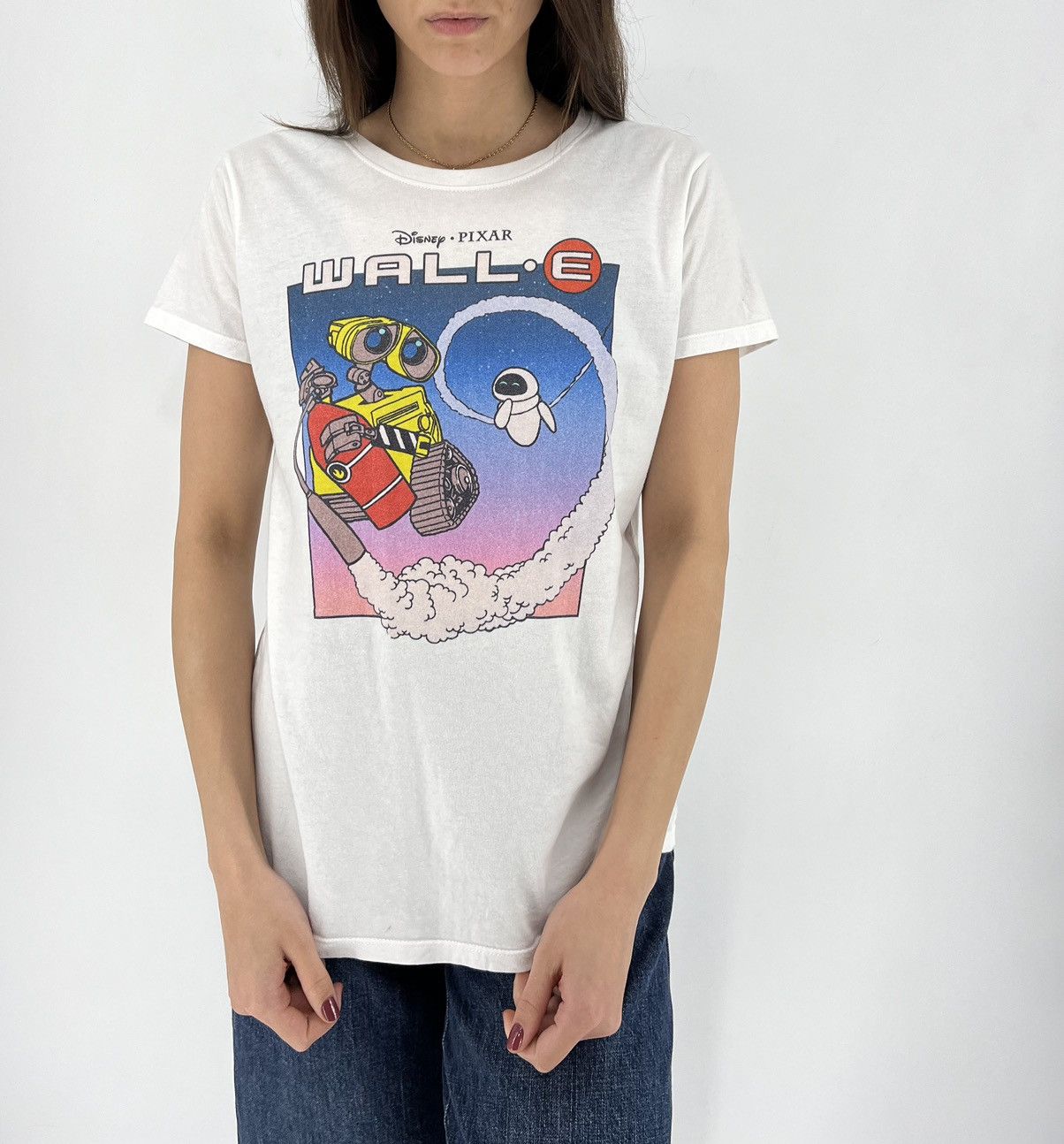 Disney × Vintage Vintage Disney Pixar Walle Movie Promo Tee Size US M / EU 48-50 / 2 - 1 Thumbnail