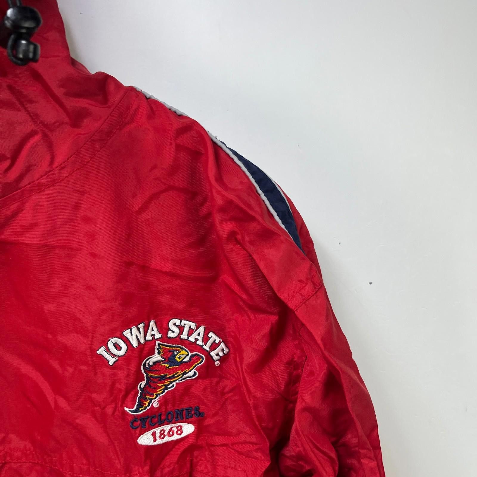 Starter Vintage Iowa State Cyclones Starter Windbreaker Jacket Large Size ONE SIZE - 3 Thumbnail