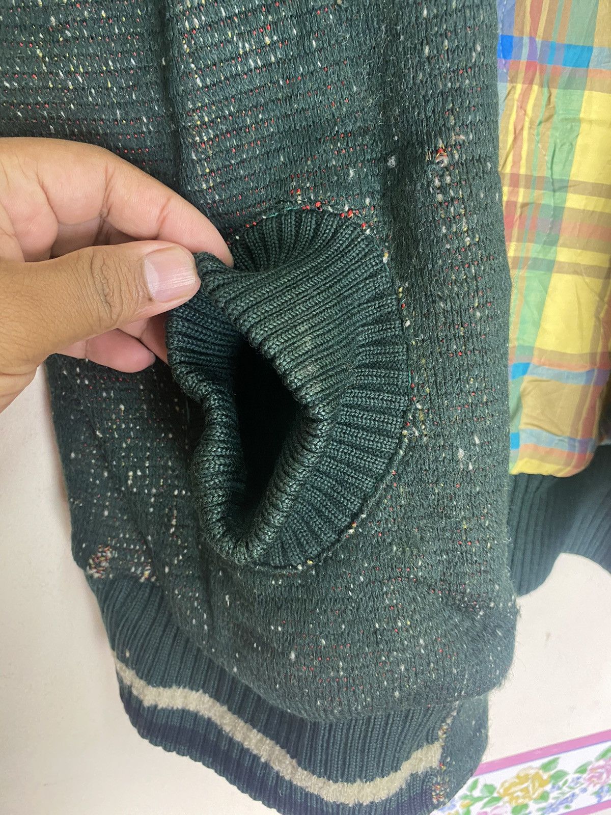 Japanese Brand JAPANESE BRAND VARORAV PERNUOVA KNIT CLASSIC JACKET Size US M / EU 48-50 / 2 - 6 Thumbnail