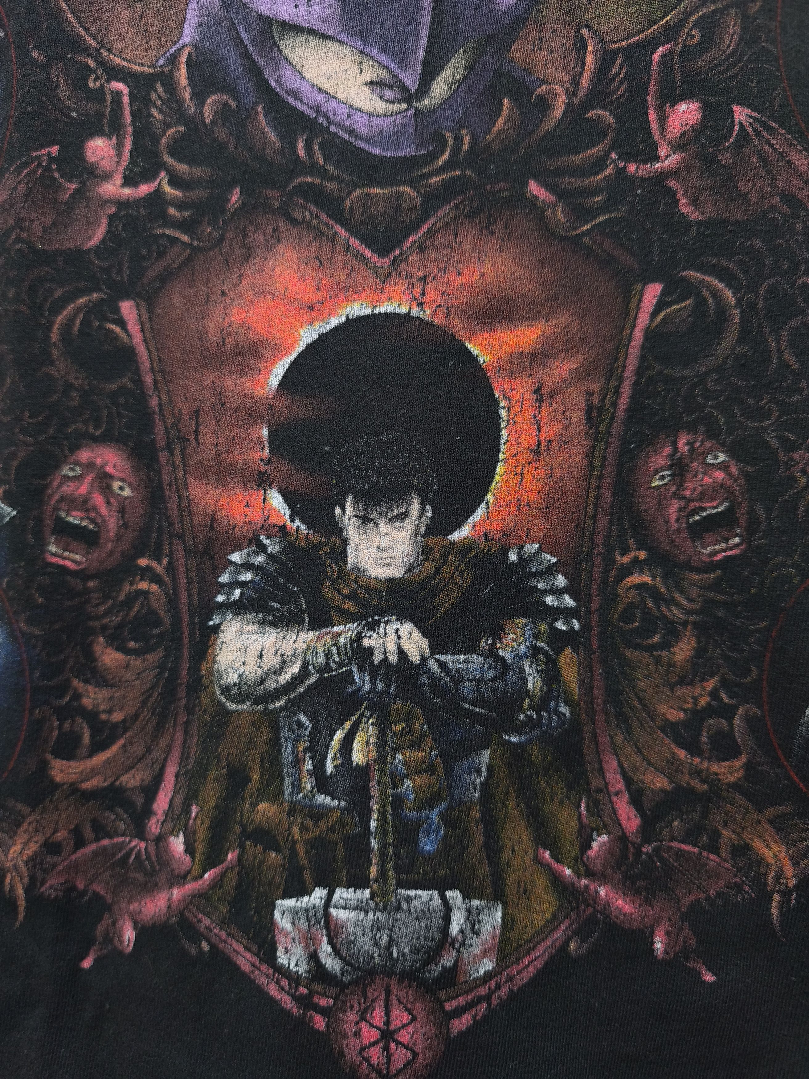 Anime Berserk Berserk-moth T-shirt Size US XL / EU 56 / 4 - 9 Thumbnail