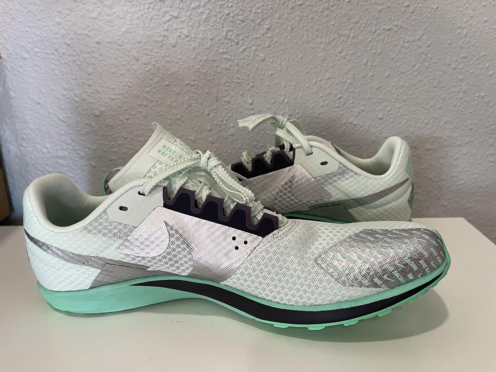 Nike Nike Rival Waffle Size 11 Mint Green and White Size US 11 / EU 44 - 1 Thumbnail