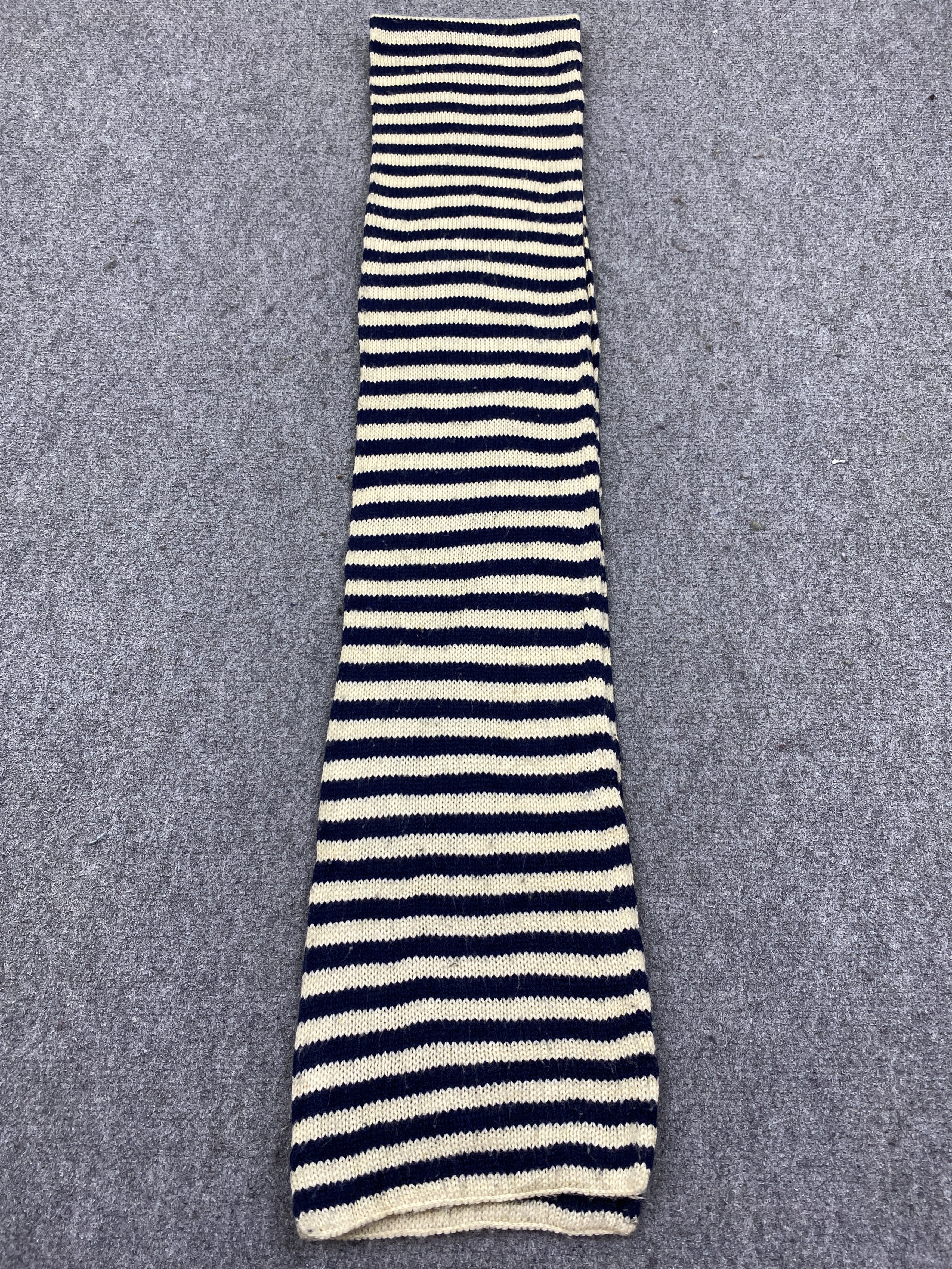 Japanese Brand Vintage Piko Scarf Muffler Wool Scarves SC0284 Size ONE SIZE - 4 Thumbnail