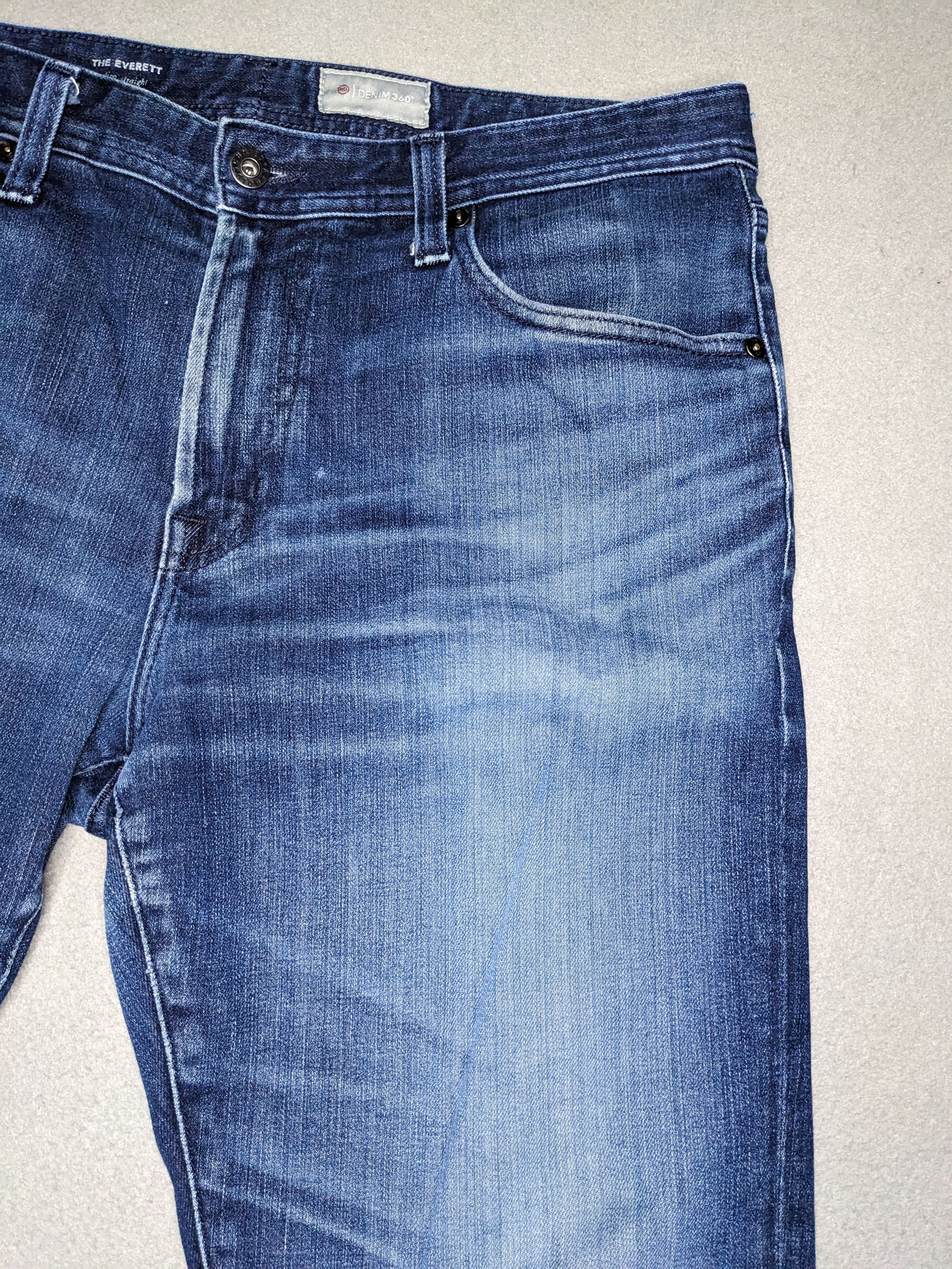 AG Adriano Goldschmied AG Adriano Goldschmied Everett Jeans 34x32 Slim Straight Size US 34 / EU 50 - 4 Thumbnail