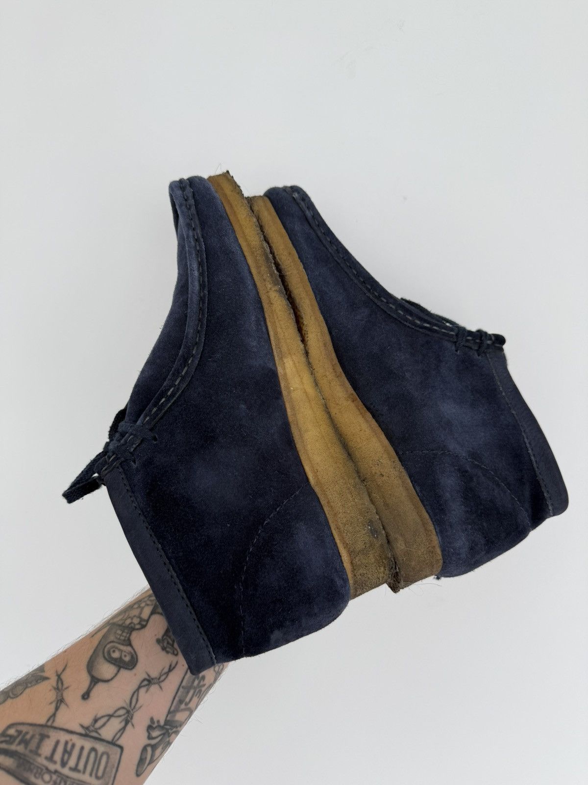 Clarks Clark’s Wallabee Suede Boots Size US 10 / EU 43 - 9 Thumbnail