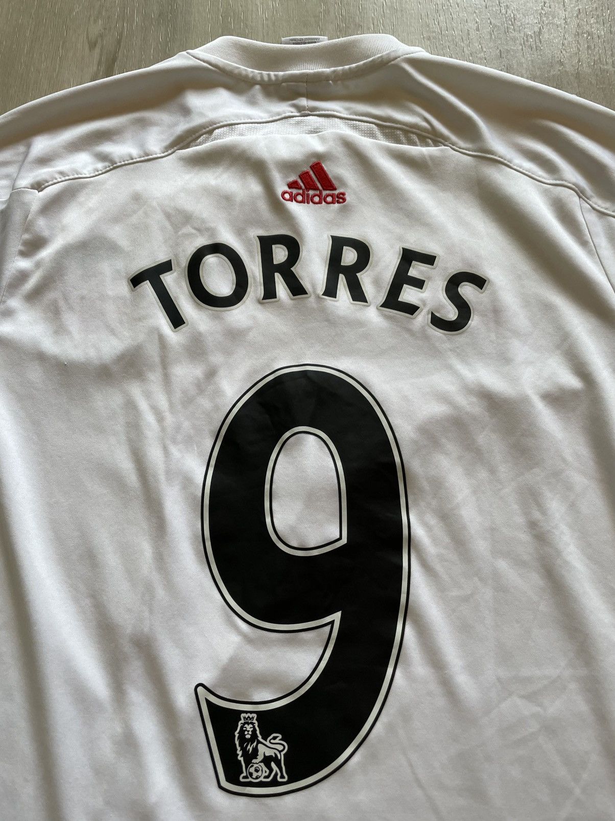 Vintage Adidas LIVERPOOL 2009 TRAINING # 9 TORRES CHAMPIONS LEAGUE Size US S / EU 44-46 / 1 - 6 Thumbnail