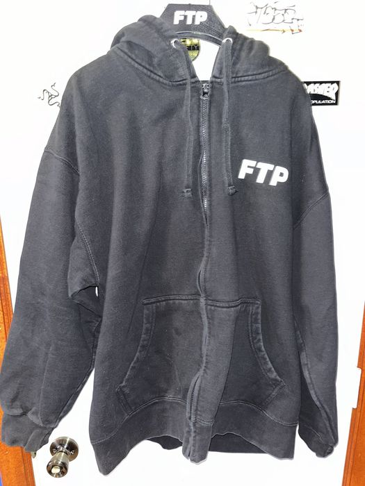 Ftp og logo online hoodie