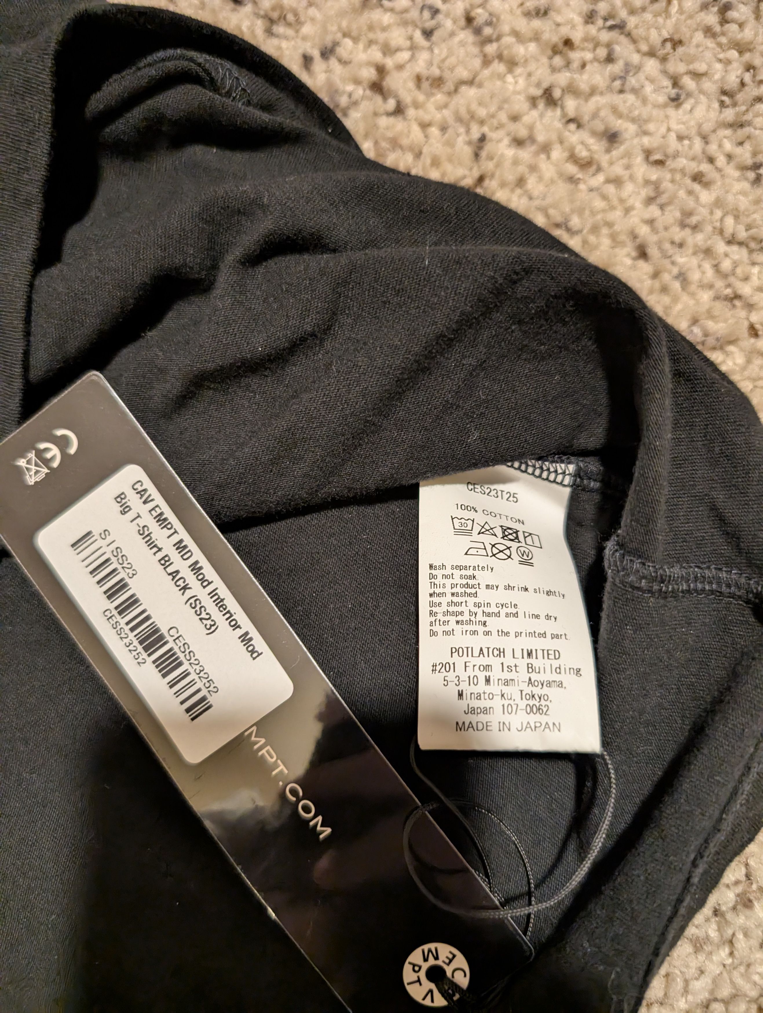 Cav Empt Mod Interior Mod T-shirt Size US S / EU 44-46 / 1 - 3 Thumbnail