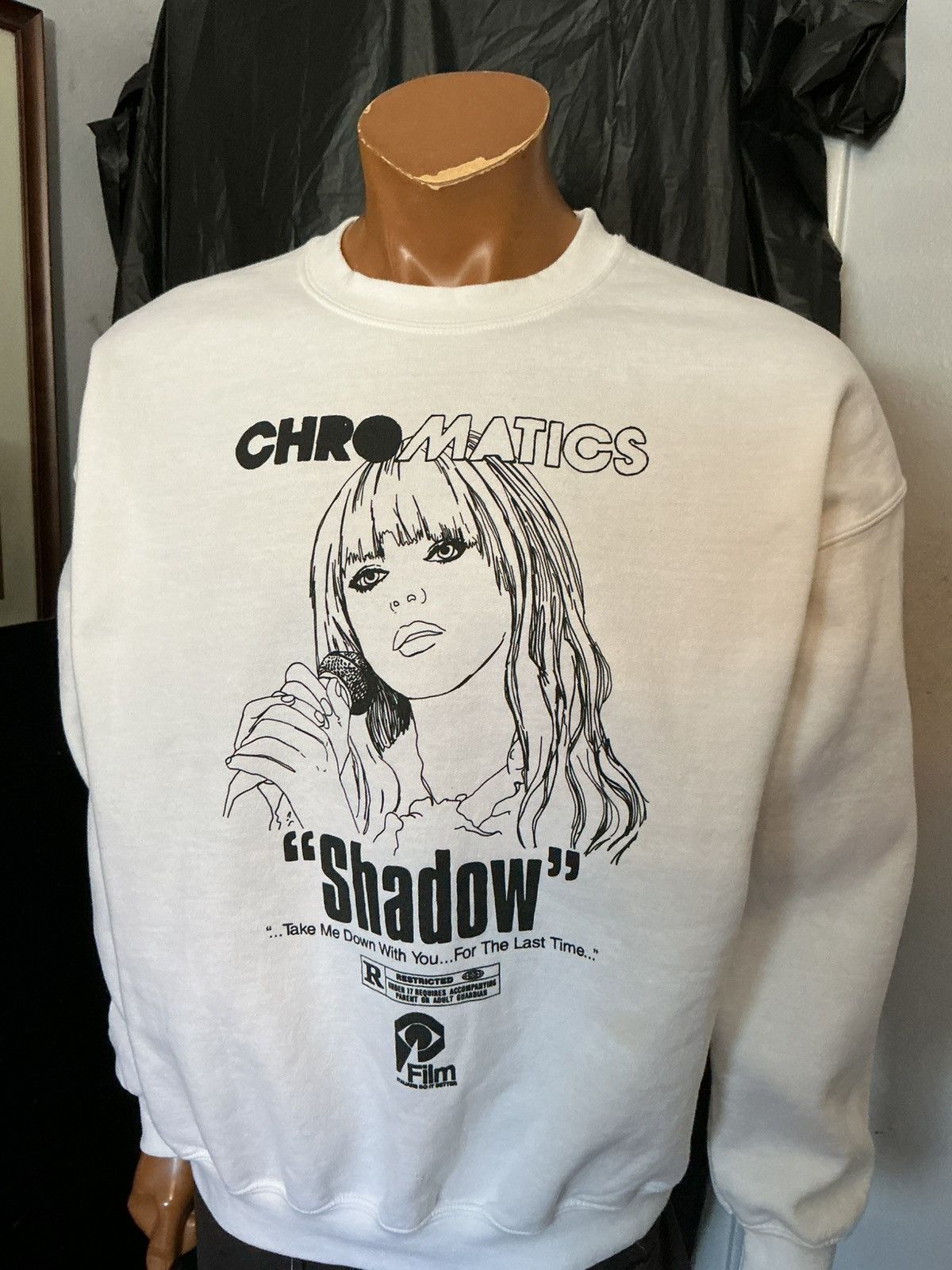 Gildan Chromatics Shadow Take Me Down Johnny Jewel Sweatshirt Size US XL / EU 56 / 4 - 16 Thumbnail