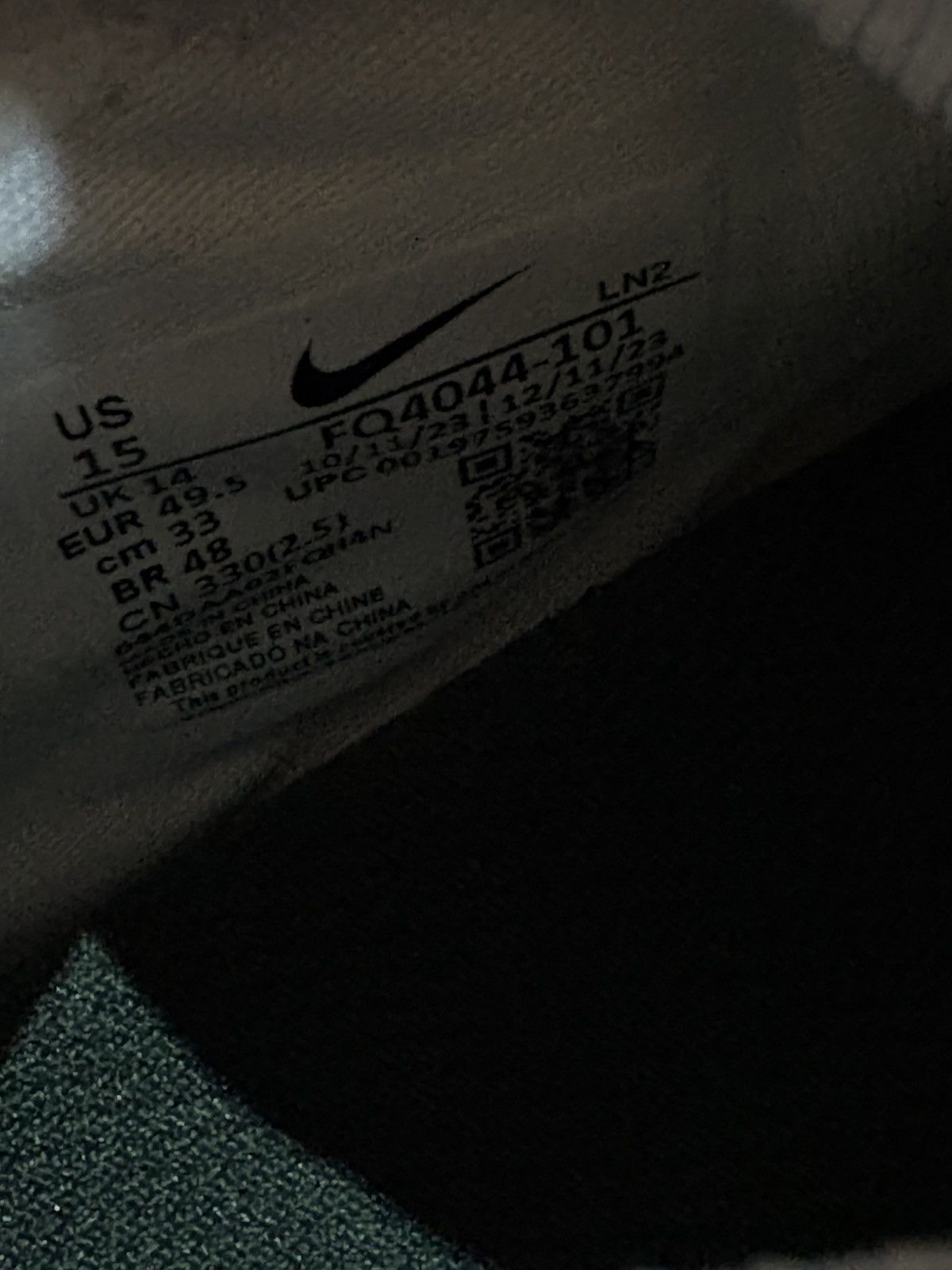 Nike Nike Vapor Edge Pro 360 2 TB White Green FQ4044-101 Men 15 Size US 15 / EU 48 - 5 Thumbnail