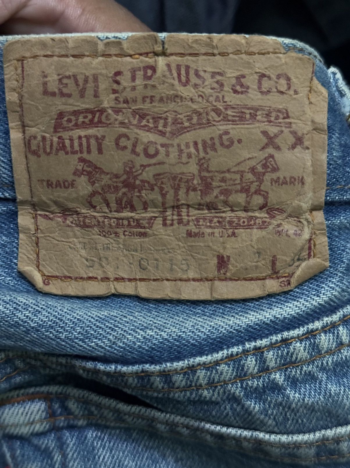 Levi's × Vintage Vintage Levis 501 Distress Denim Size 28" / US 6 / IT 42 - 11 Thumbnail