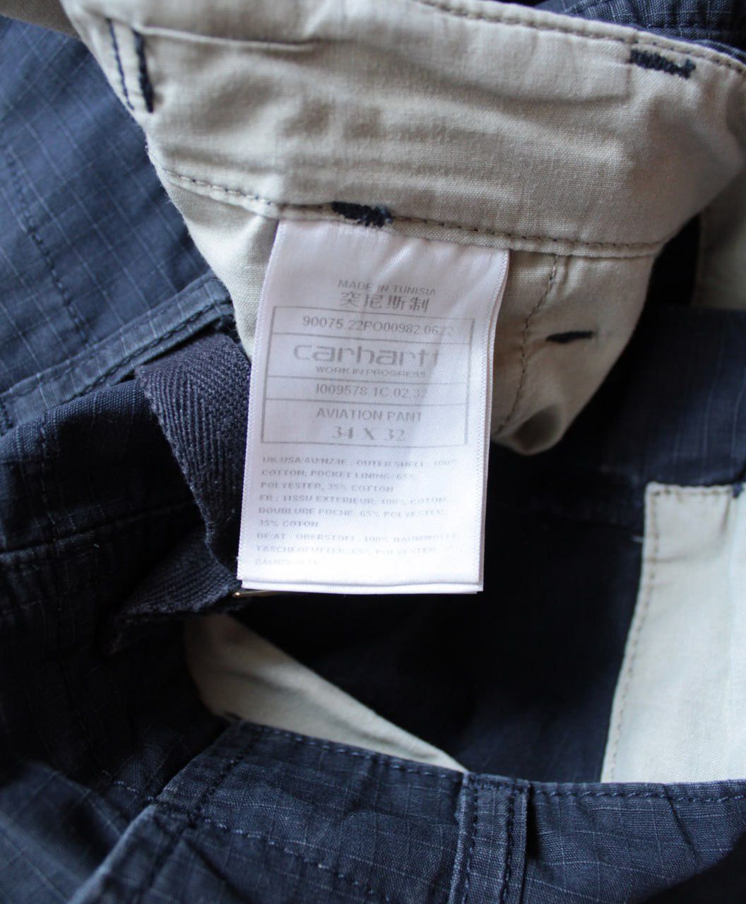 Carhartt 🔥 Vintage Carhartt Aviation 34x32 Distressed Cargo Pants Y2K Size US 34 / EU 50 - 5 Thumbnail