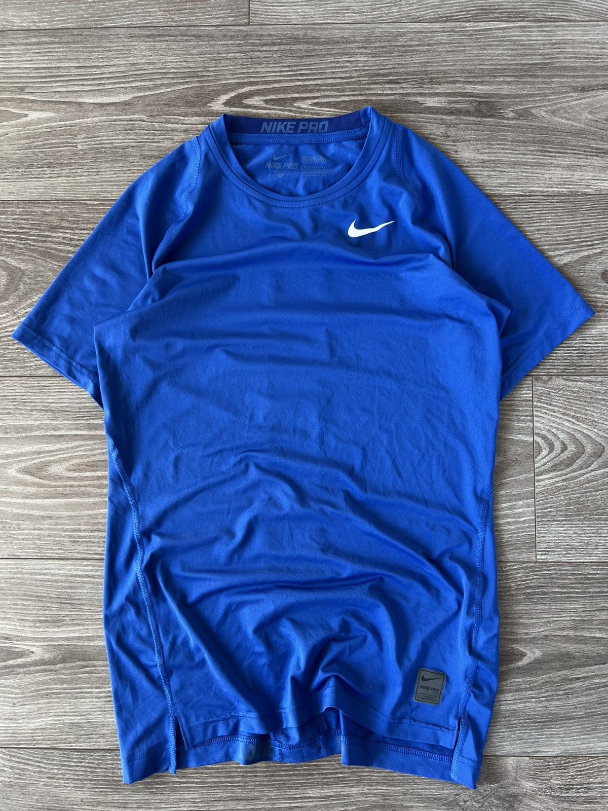 Nike ‼️Nike Pro Combat Logo Dri-Fit Fitted Termo T-Shirt‼️ Size US L / EU 52-54 / 3 - 8 Thumbnail