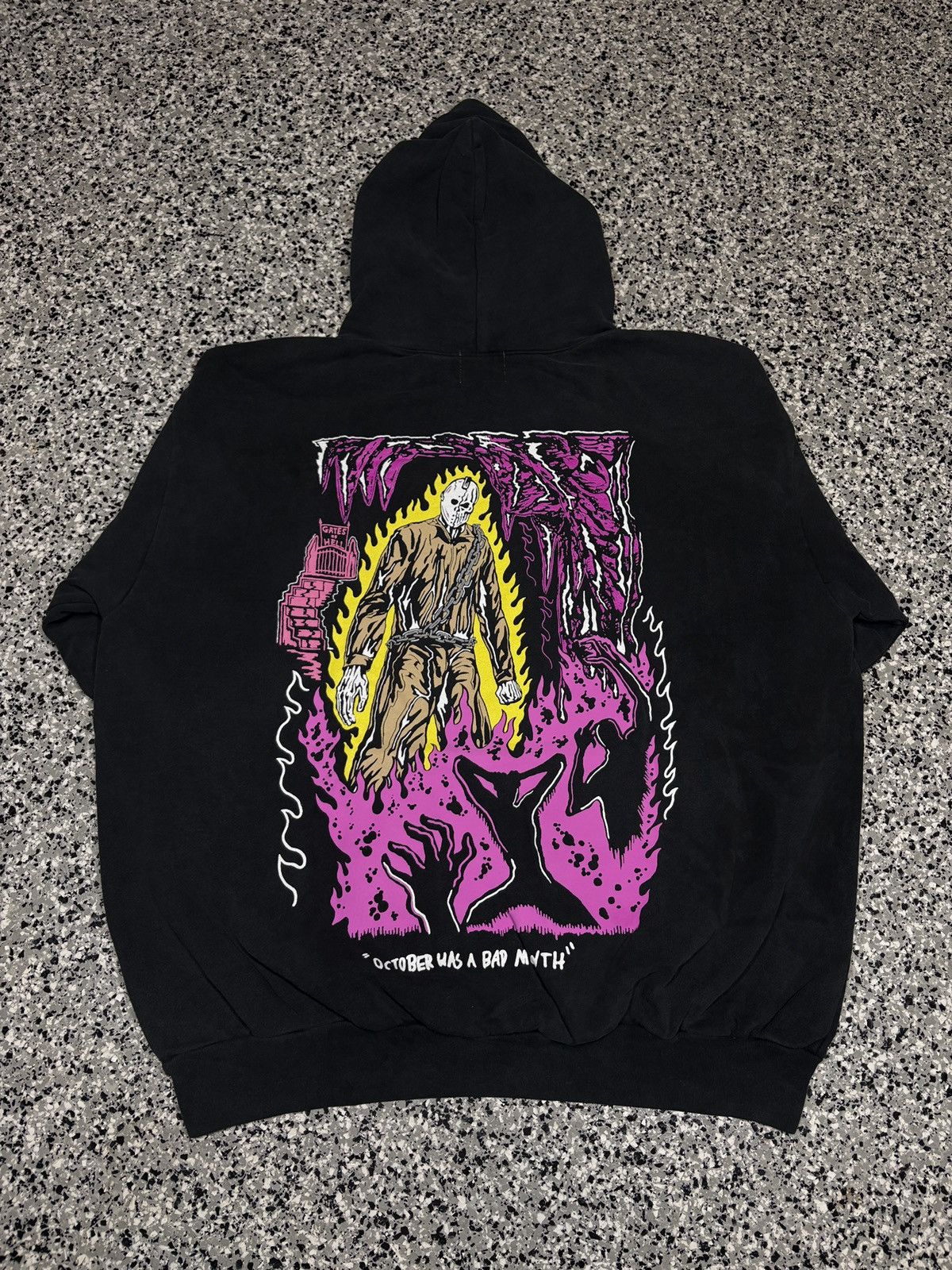 Warren Lotas 2024 Warren Lotas “October Was A Bad Month” Hoodie Size XL Size US XL / EU 56 / 4 - 1 Thumbnail