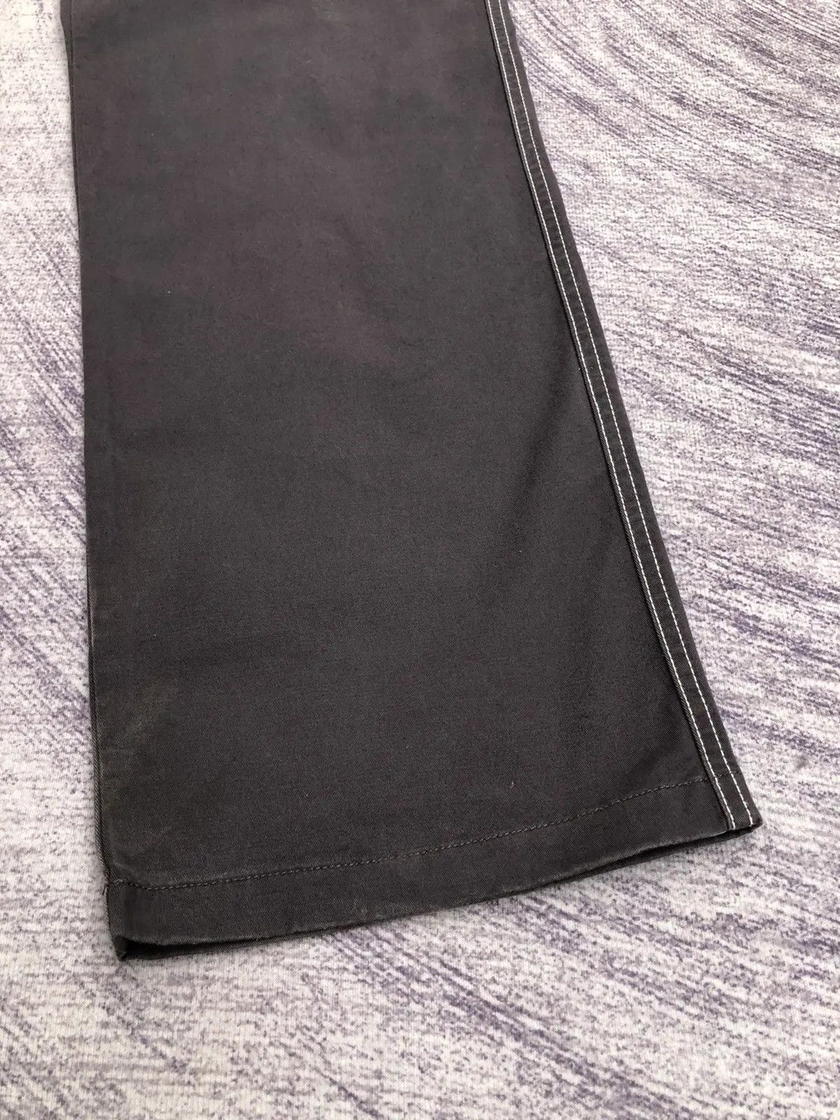 Japanese Brand × Vintage Black Carpenter Cargo Trousers With 5 Pocket Size US 37 - 4 Thumbnail