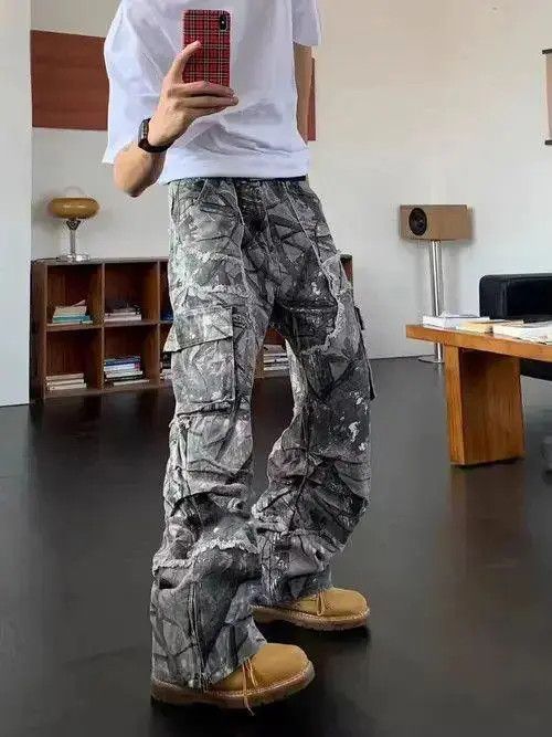 VIBE Cargo Camo Pants Size US 32 / EU 48 - 1 Thumbnail