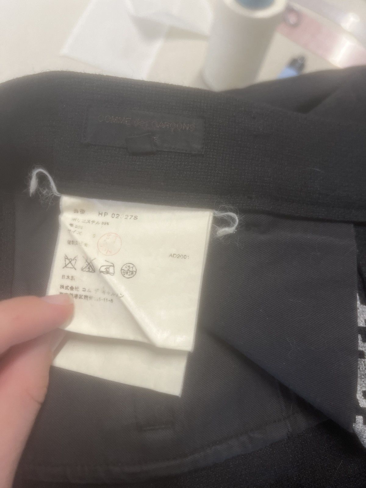 Comme des Garcons Homme Comme des Garçons Homme Dress Pant Size US 30 / EU 46 - 9 Thumbnail
