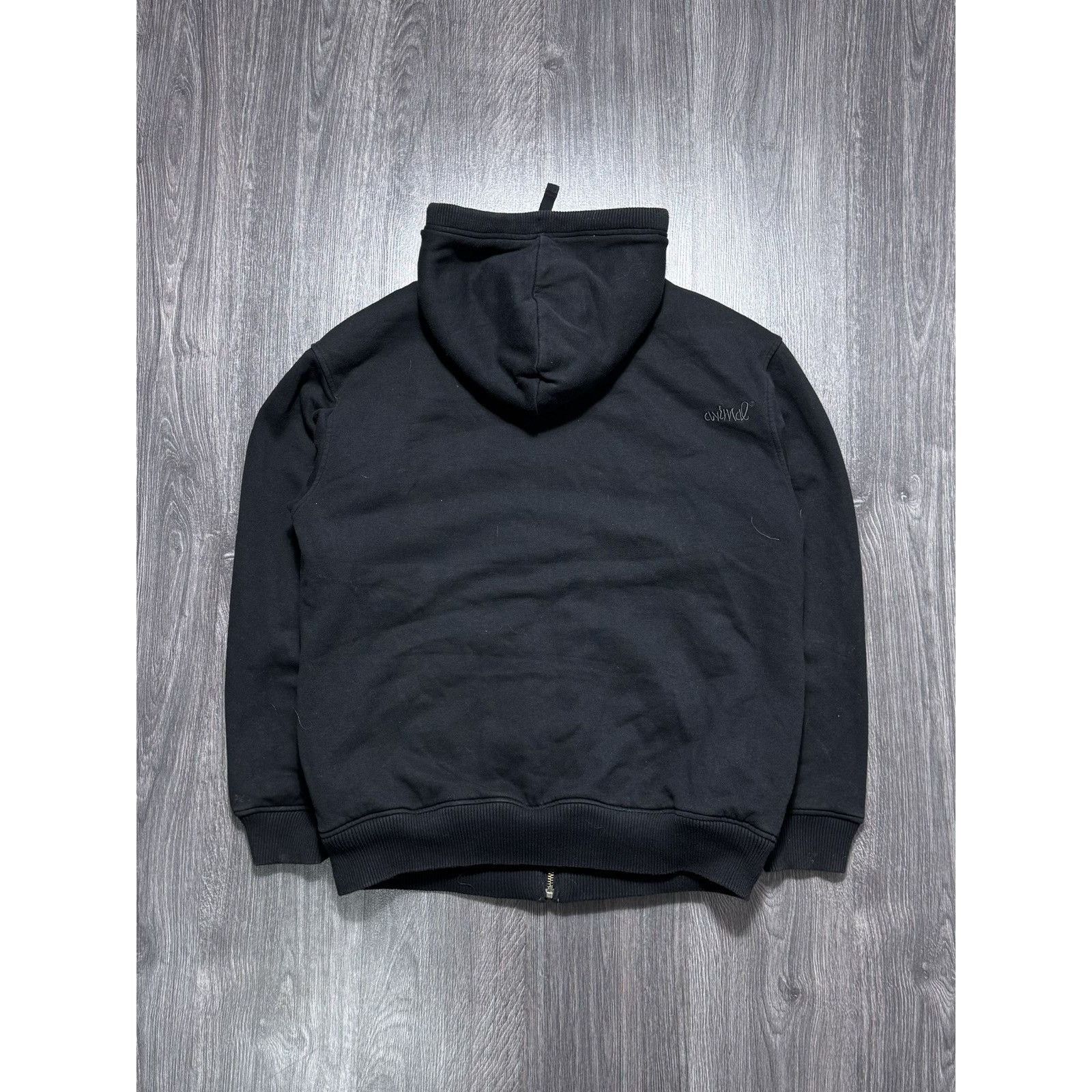 Japanese Brand × Vintage 90s Vintage Crazy Faux Fur Zip Hoodie Size US XL / EU 56 / 4 - 3 Thumbnail