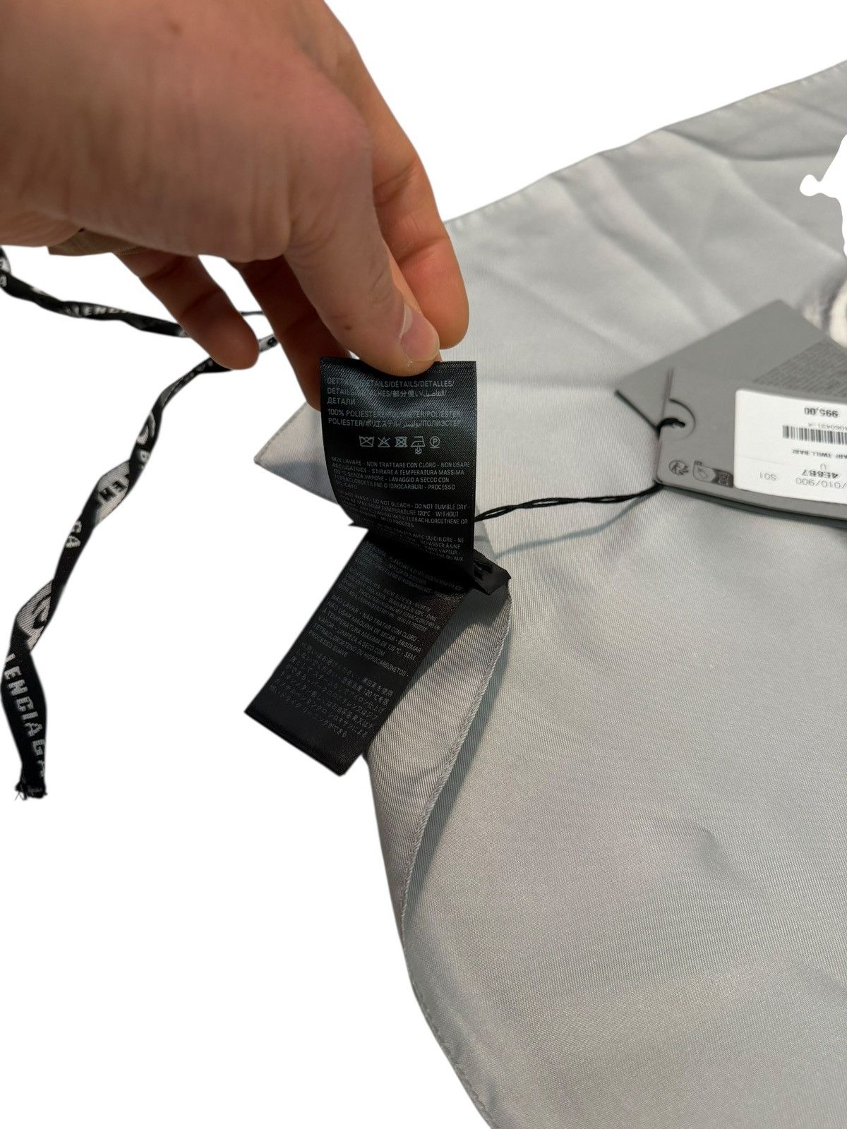 Balenciaga Britney Spears Silk Flag Size ONE SIZE - 5 Thumbnail