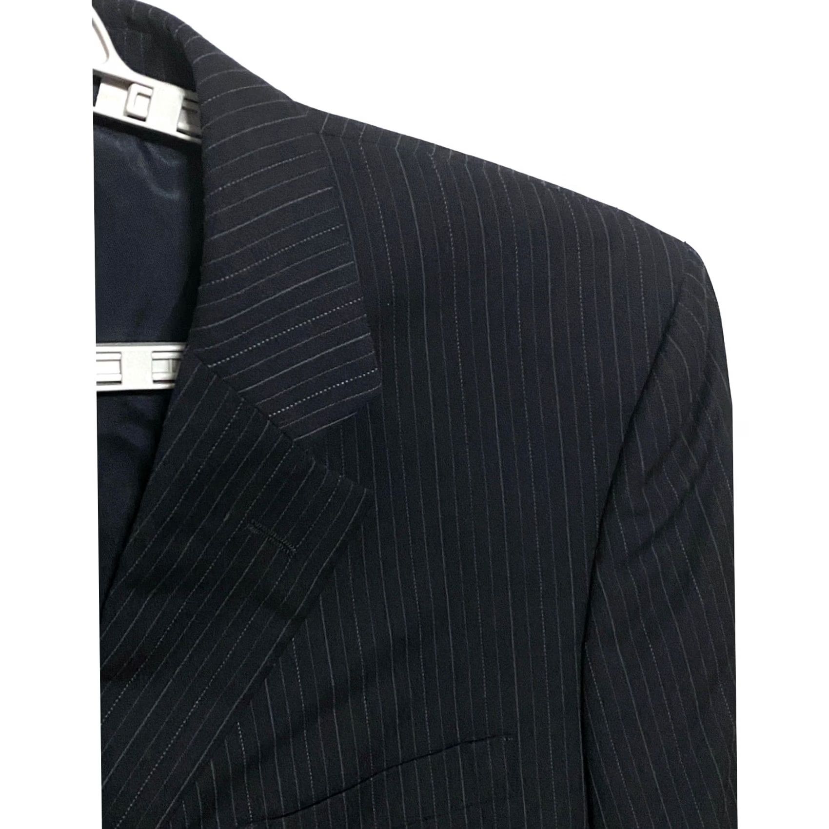 Jones New York Jones New York Pinstripe Suit Jacket Blazer Men 42L Professional Business Office Size 42R - 3 Thumbnail