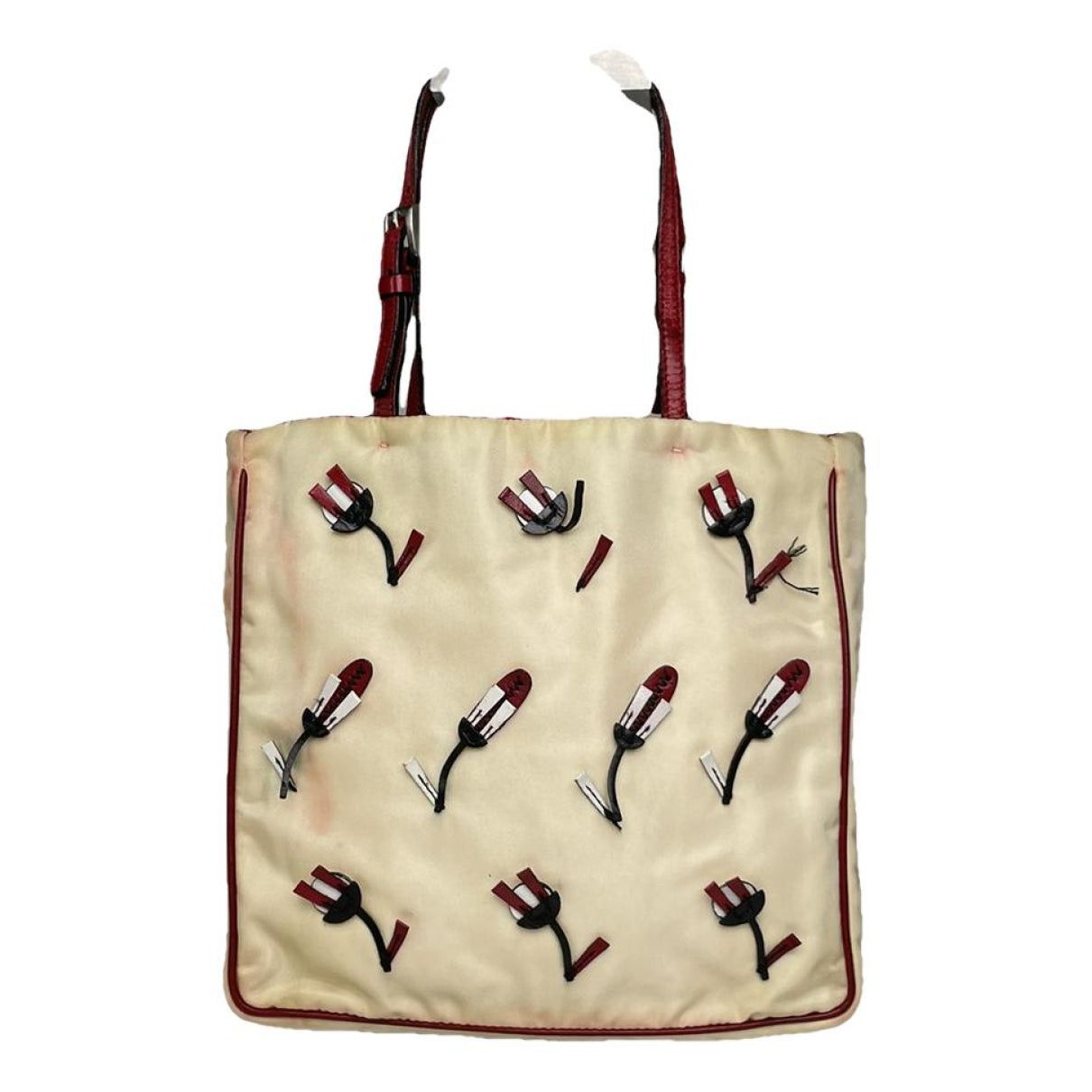 Prada Bibliothèque Multicolour Polyester Handbag Size ONE SIZE - 1 Thumbnail