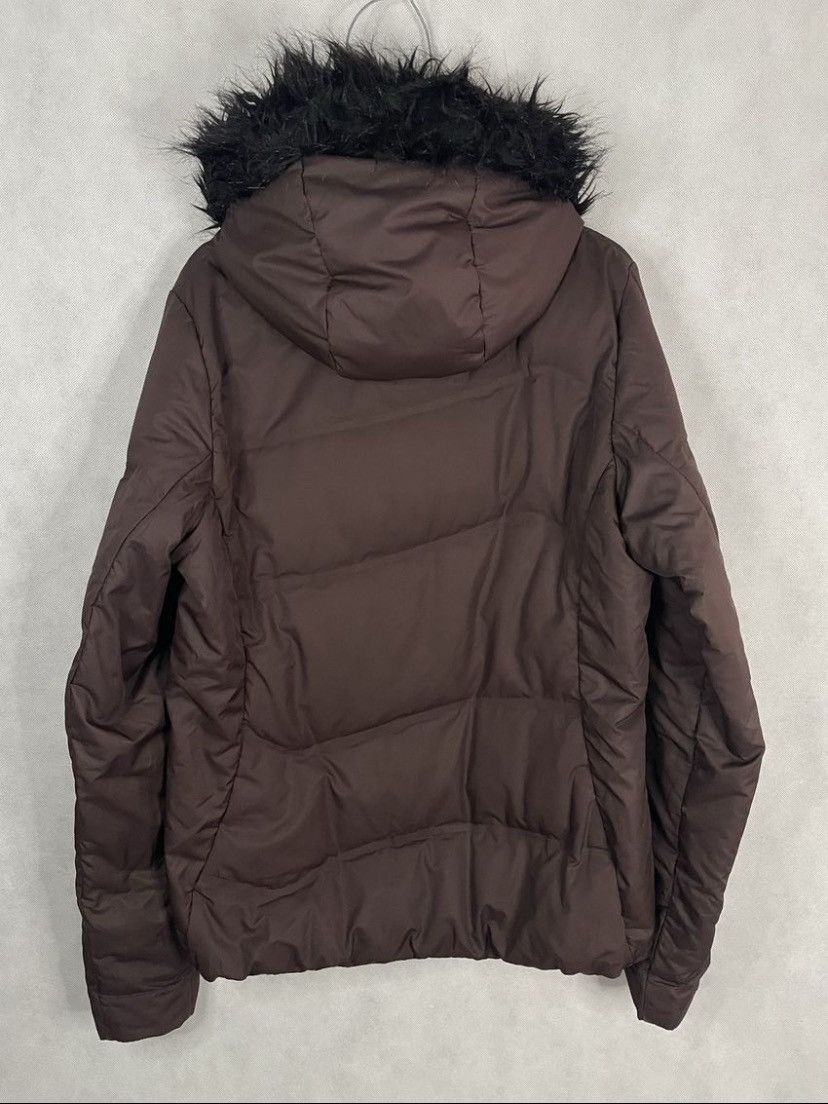 Nike ACG Small Swoosh Zip Hoodie Jacket Brown Y2k 00s Retro