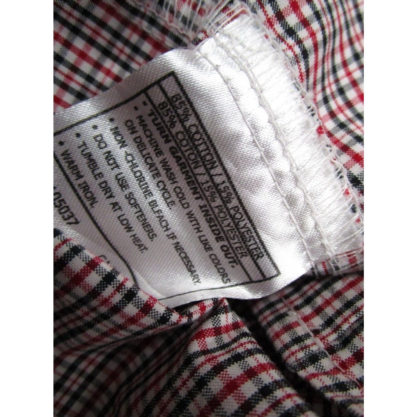Ariat Ariat Pro Series Shirt Mens XL Red Check Button-Up Twill Cotton Blend Long Sleeve Size US XL / EU 56 / 4 - 4 Thumbnail