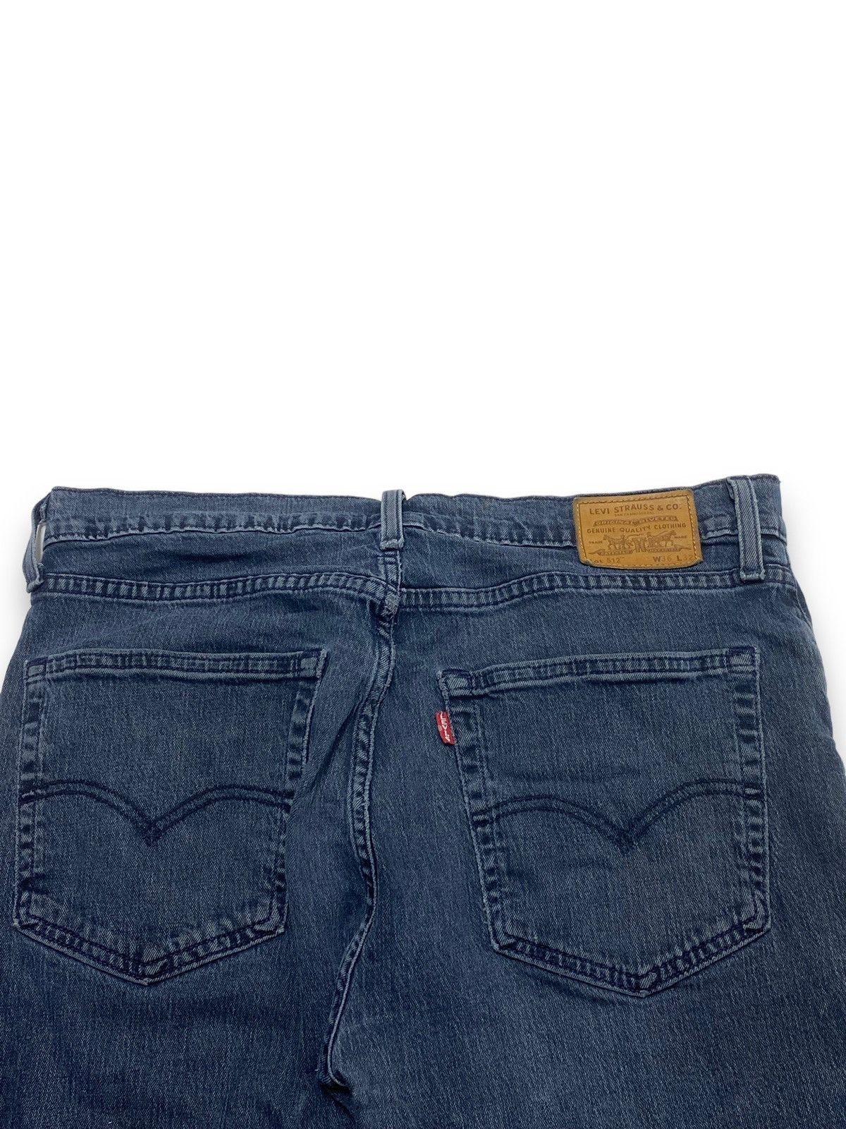 Jean Vintage LEVI'S PREMIUM Blue Navy Wash Jeans Size US 35 - 9 Thumbnail