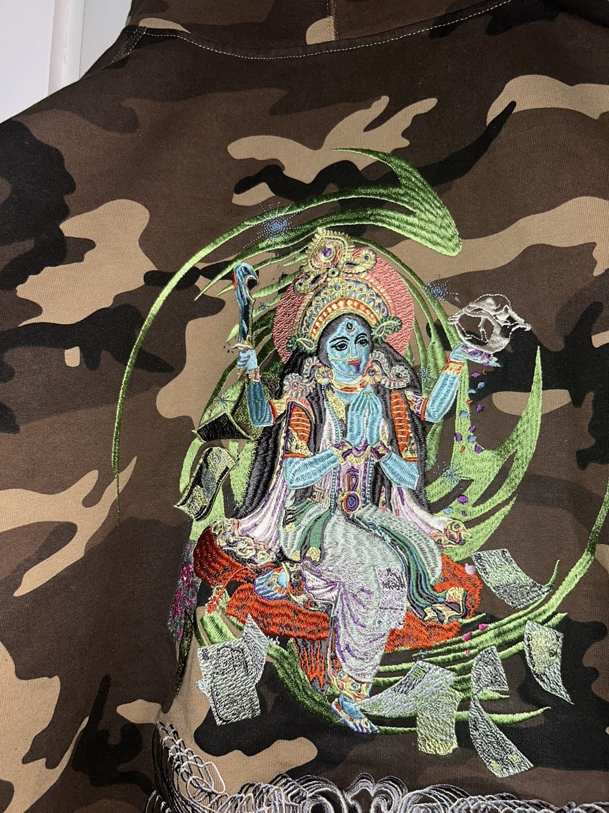 Streetwear Supreme Lakshmi Zip Up Hooded Sweatshirt | Grailed