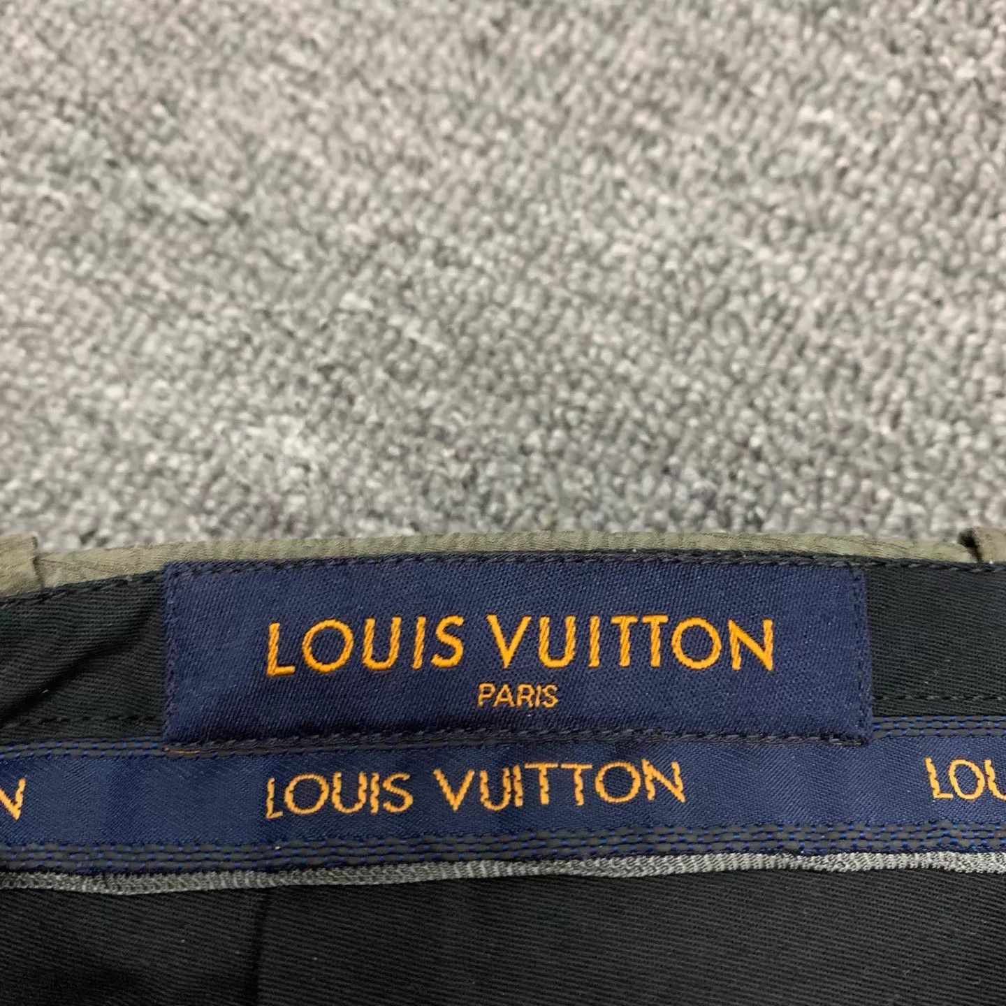 Louis Vuitton LV Green Silk Checkerboard Short 44 95 New Size US 28 / EU 44 - 4 Thumbnail