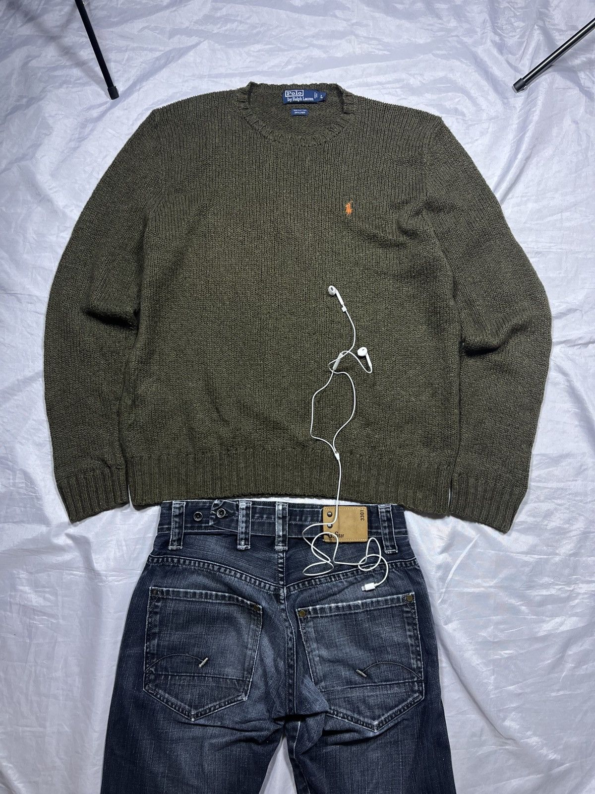 Polo Ralph Lauren Polo Ralph Lauren Knitted Sweater Vintage Streetwear Size US L / EU 52-54 / 3 - 1 Thumbnail