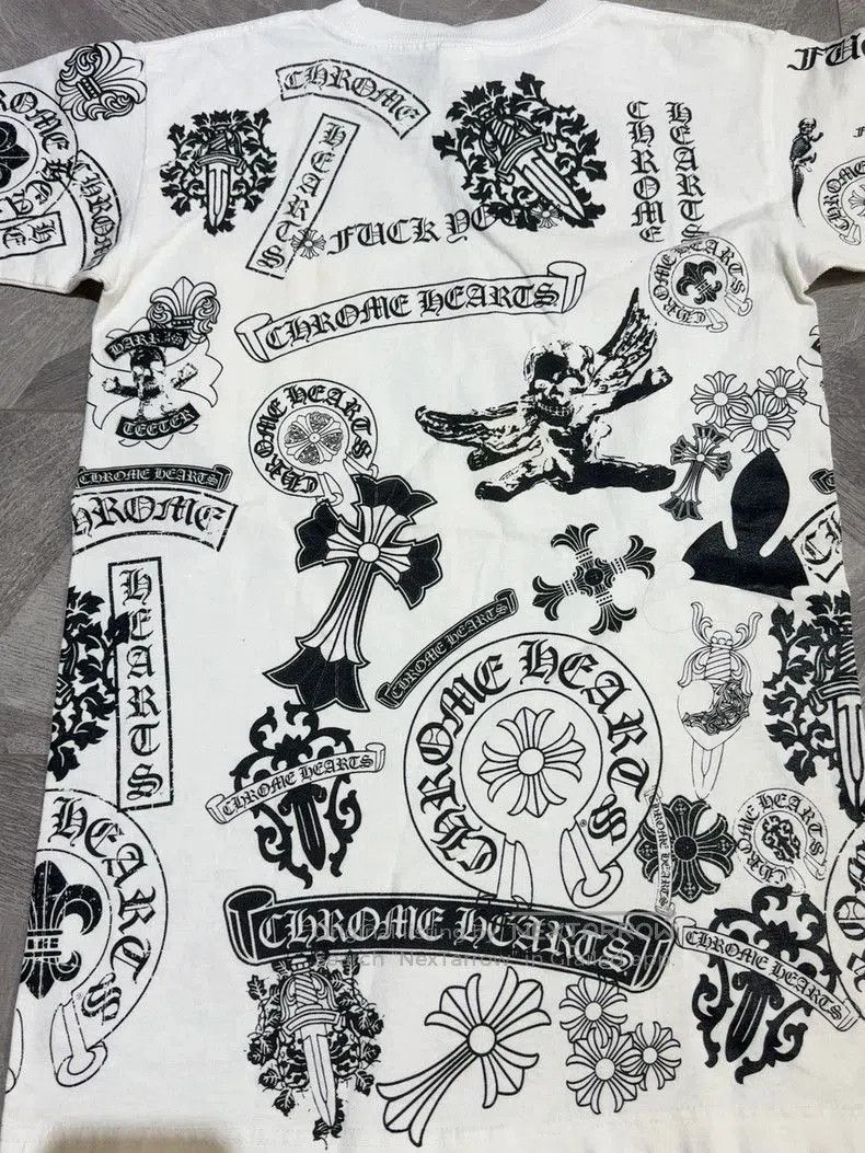 Chrome Hearts Chrome Hearts Graphic Short Sleeve Tee. Size US S / EU 44-46 / 1 - 6 Thumbnail