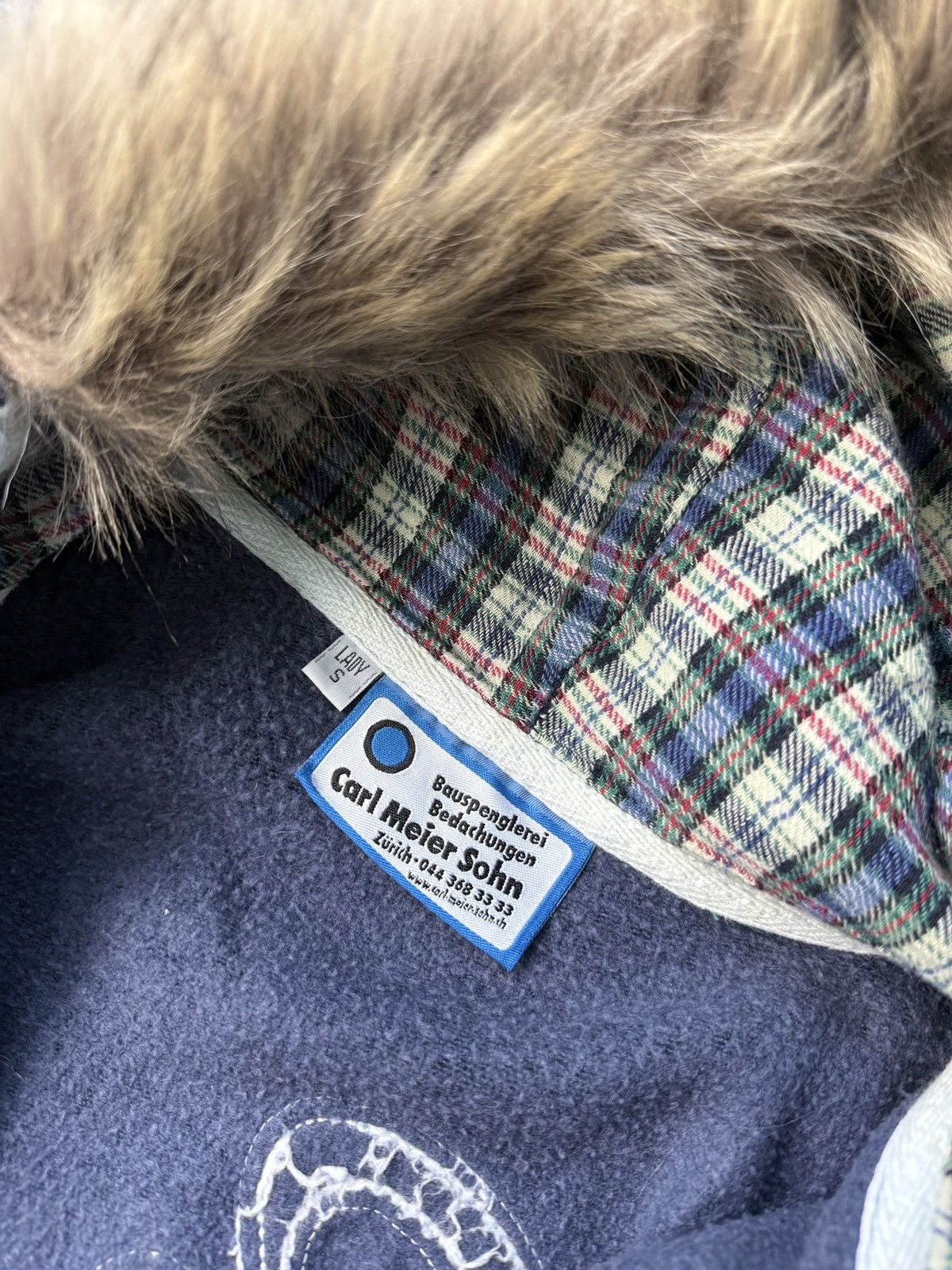 If Six Was Nine Vintage fur hood Abercrombie and fitch style hoodie if6was9 Size US S / EU 44-46 / 1 - 7 Thumbnail