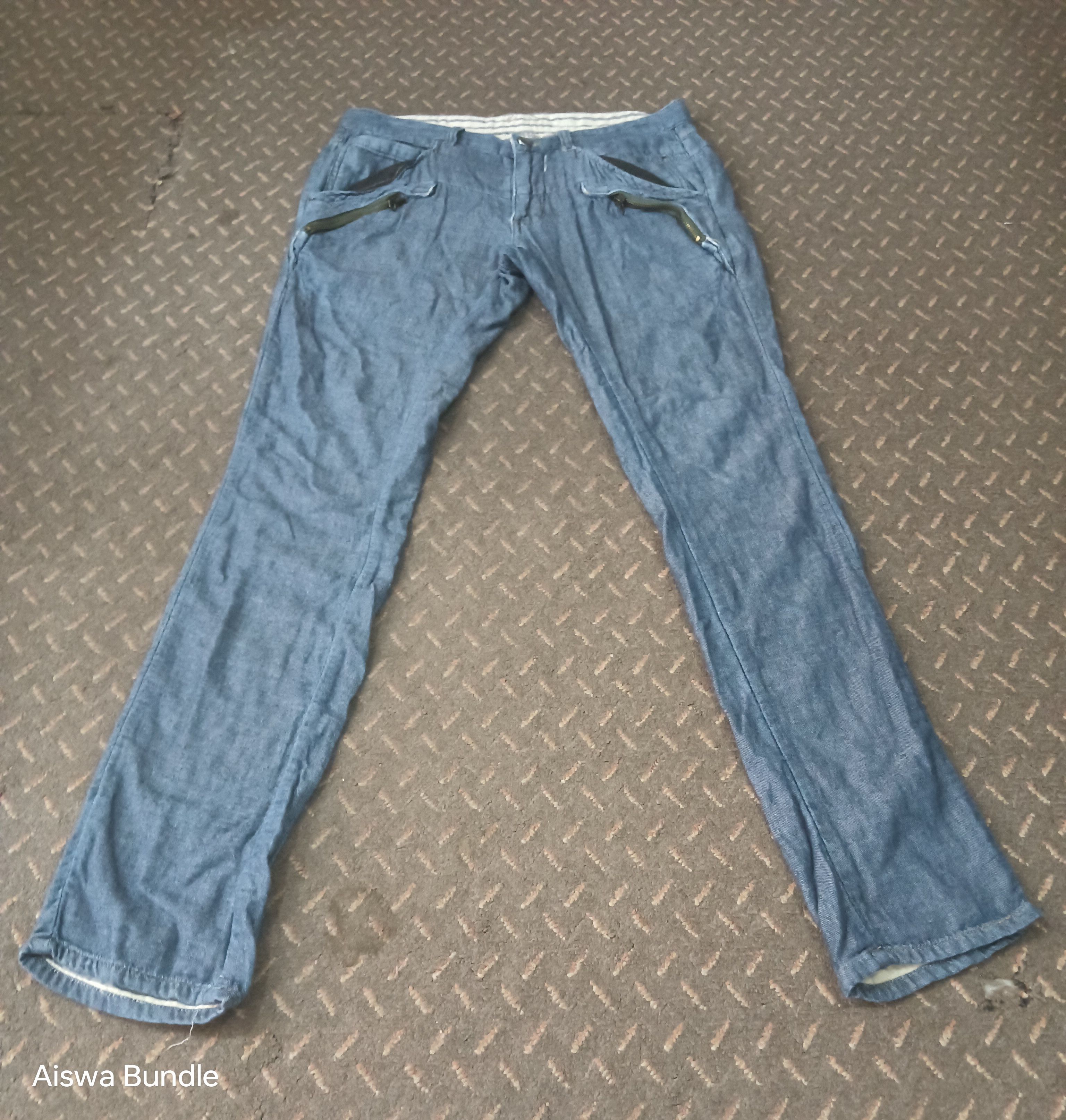 Japanese Brand PPFM JEANS PUNK STYLE Size US 34 / EU 50 - 2 Thumbnail