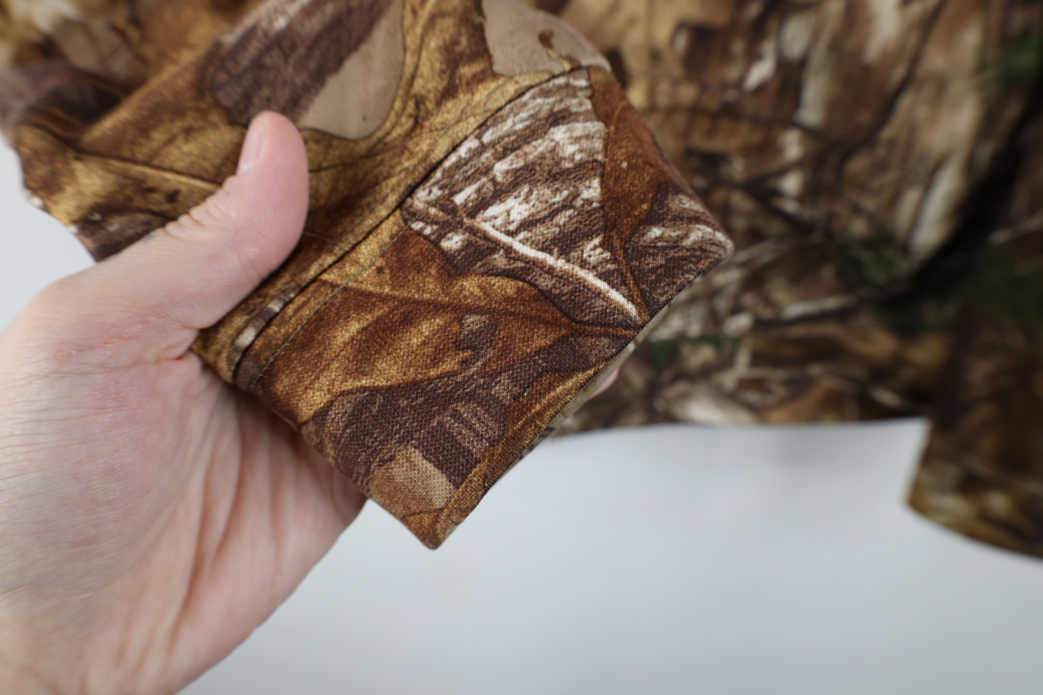 Vintage Vintage Streetwear Camouflage Fleece Lined Hoodie Sweatshirt Size US S / EU 44-46 / 1 - 8 Thumbnail