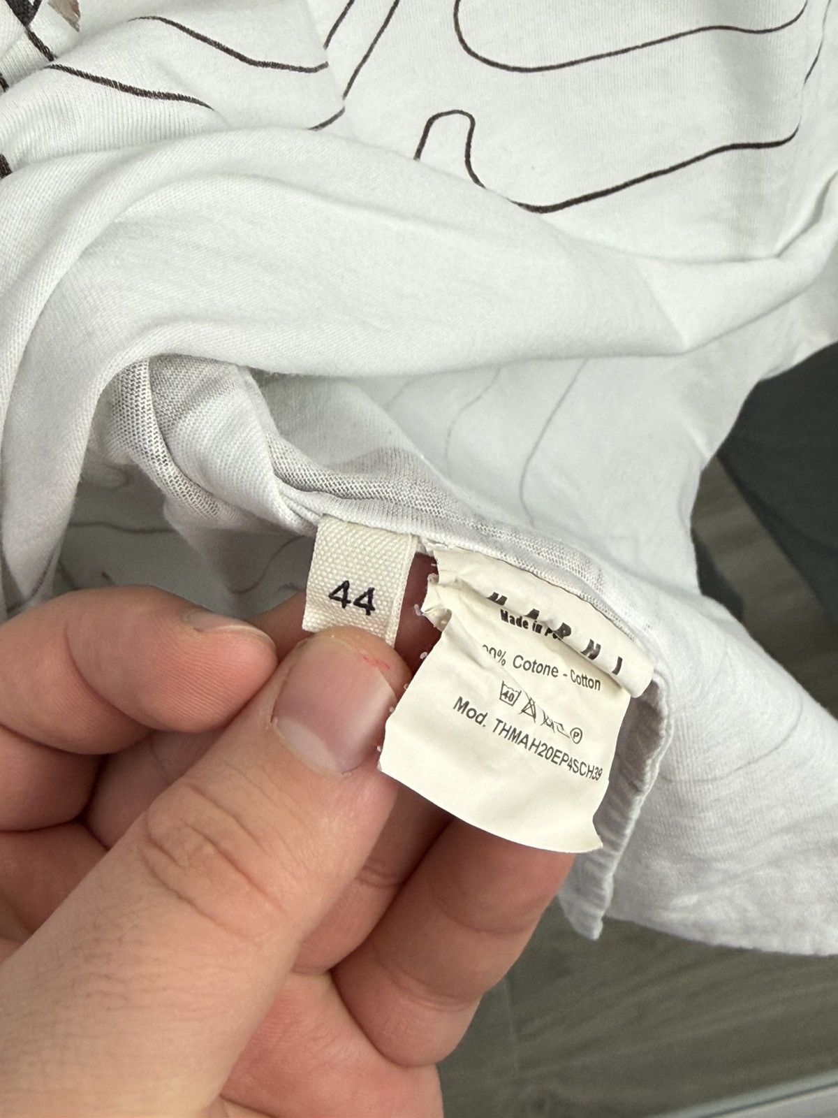 Marni Marni Designer T-Shirt Art Rare Tee Marni Size: 44 Size M / US 6-8 / IT 42-44 - 8 Thumbnail