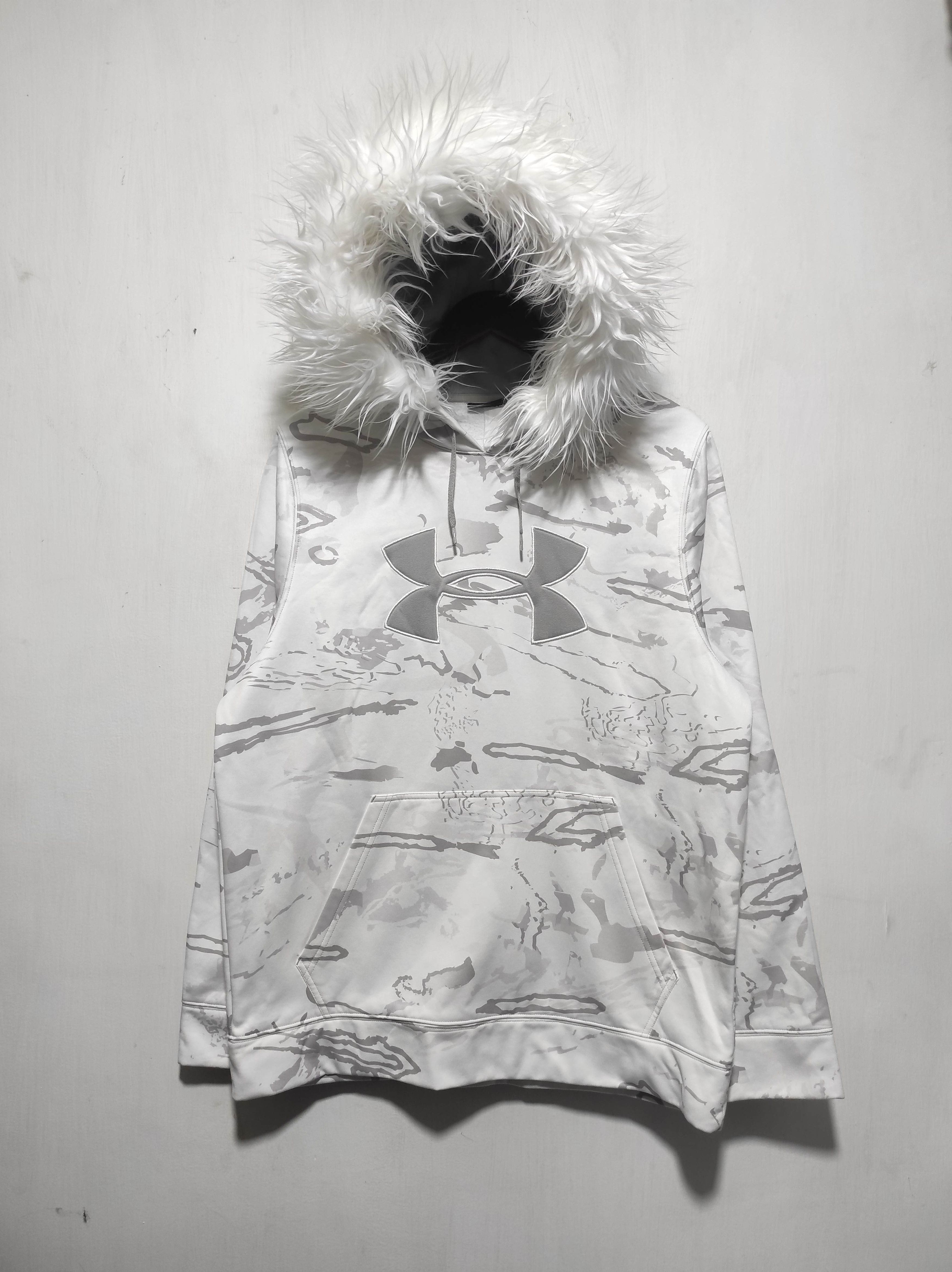 Hysteric Glamour Under Armour Camo White Fur Hoodie LGB style Size US M / EU 48-50 / 2 - 2 Thumbnail