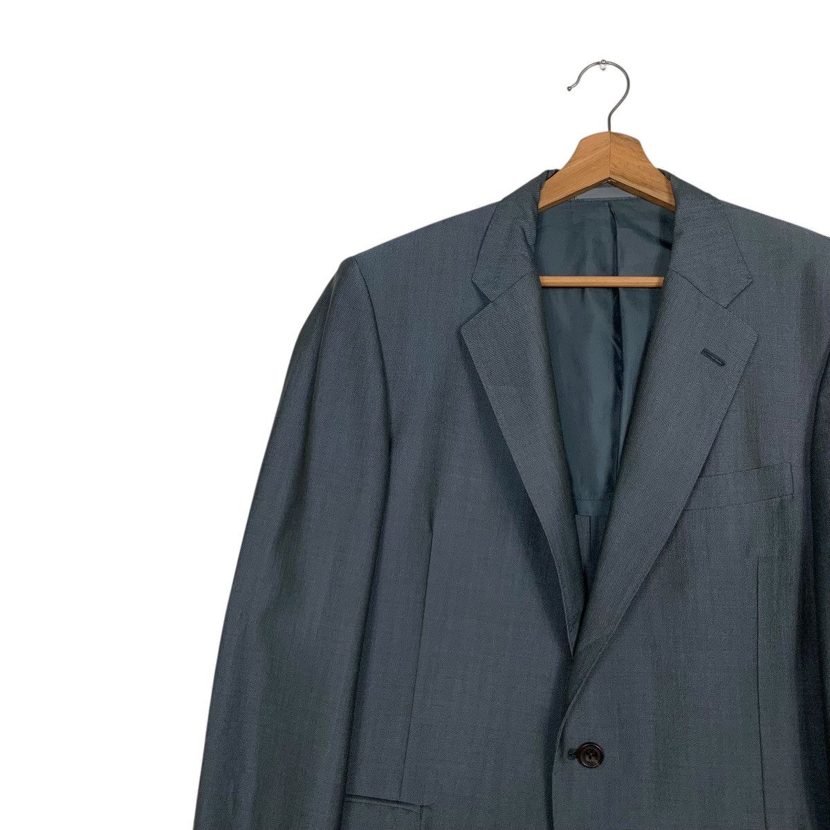 Burberry Vintage 90’s BURBERRYS Wool Mohair Suit Jacket #2673-C120 Size 42R - 6 Thumbnail