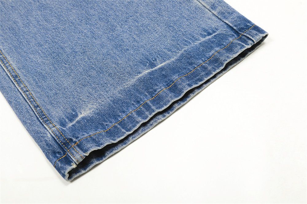 Vintage American men's street casual loose-fitting flared jeans Size US 32 / EU 48 - 5 Thumbnail