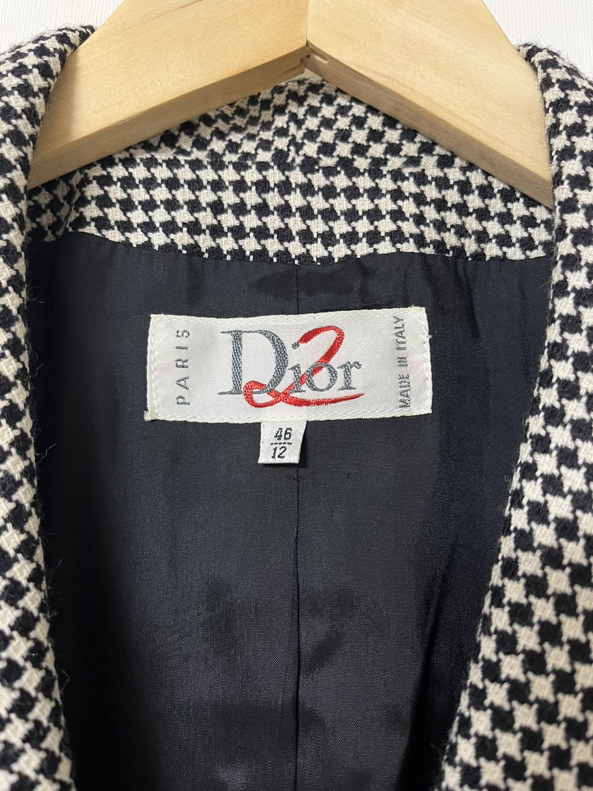 Dior × Vintage Vintage Dior 2 Wool Jacket Size M / US 6-8 / IT 42-44 - 6 Thumbnail