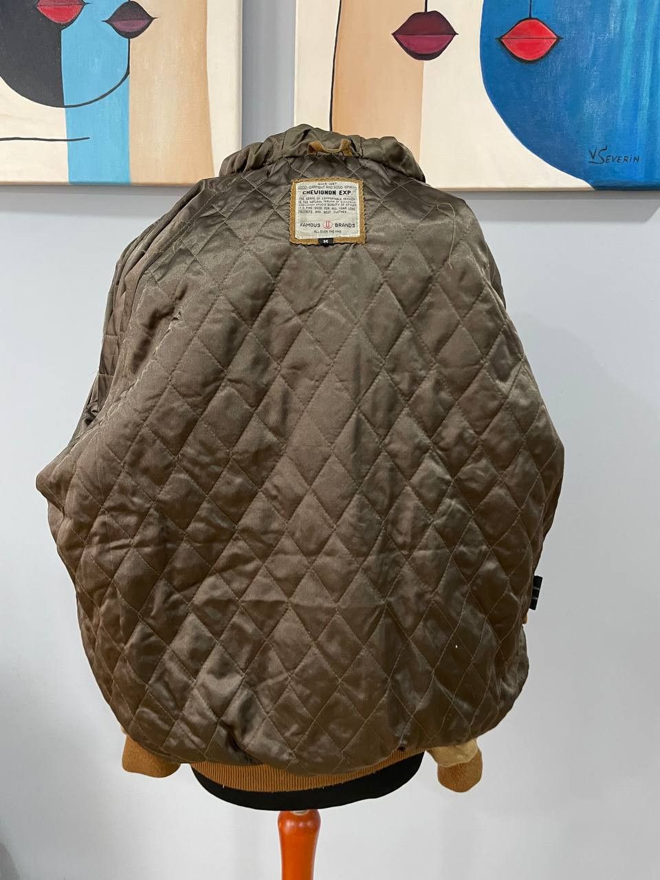 Chevignon Chevignon Suede Bomber Jacket Clifford Office Ontario Canada Size US M / EU 48-50 / 2 - 11 Thumbnail