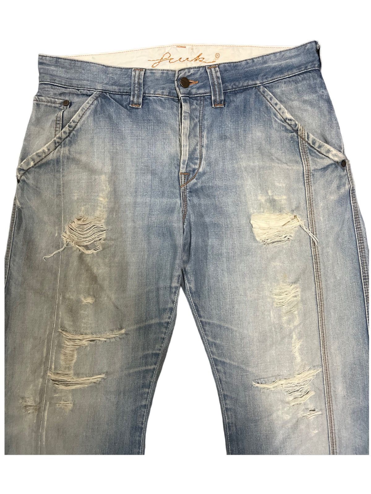 FCUK Fcuk Baggy Denim Size US 34 / EU 50 - 4 Thumbnail
