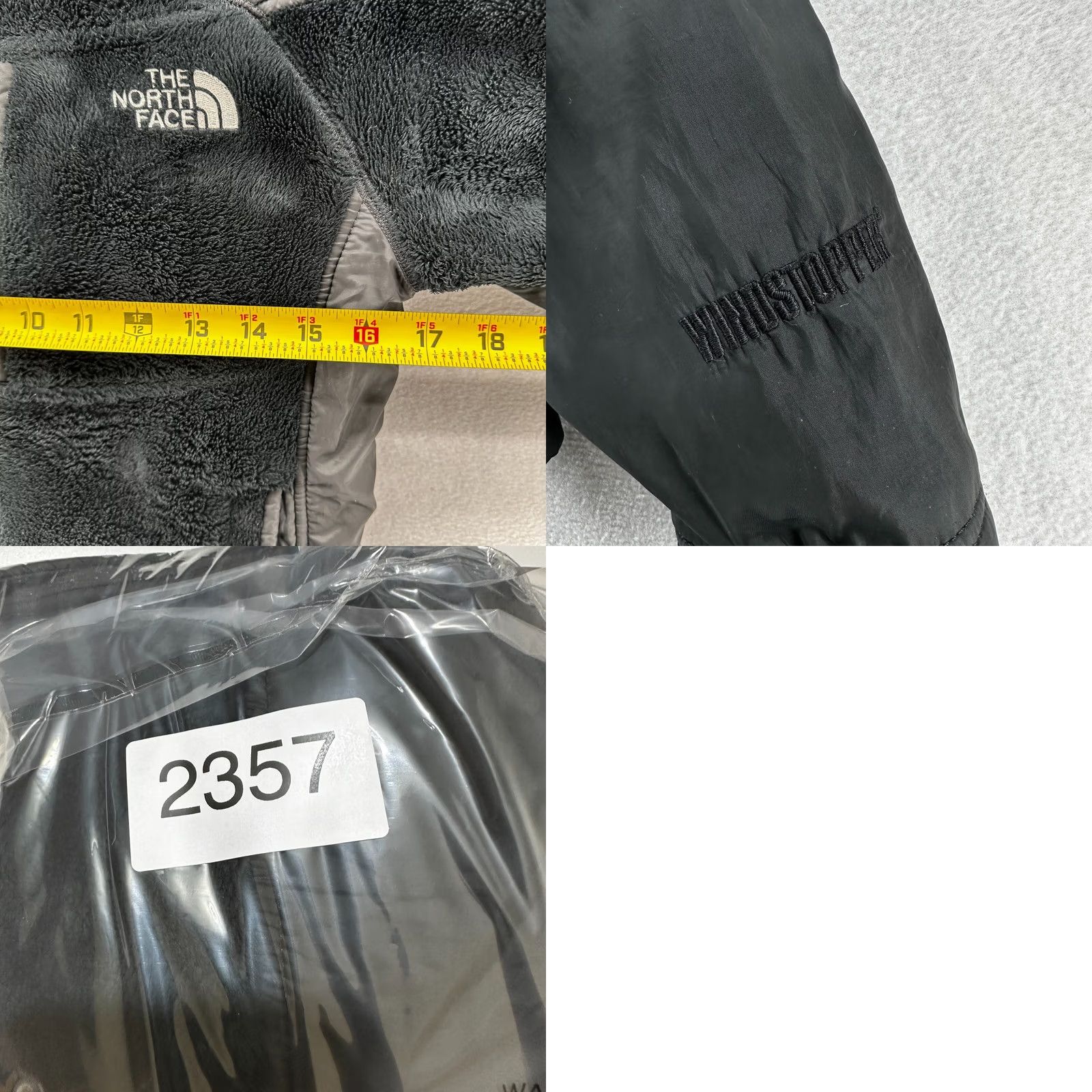 The North Face The North Face Fleece Jacket Black Women's Small Long Sleeve Zip Full Zip Regular Fit Casual Winter Jacket Size S / US 4 / IT 40 - 10 Thumbnail
