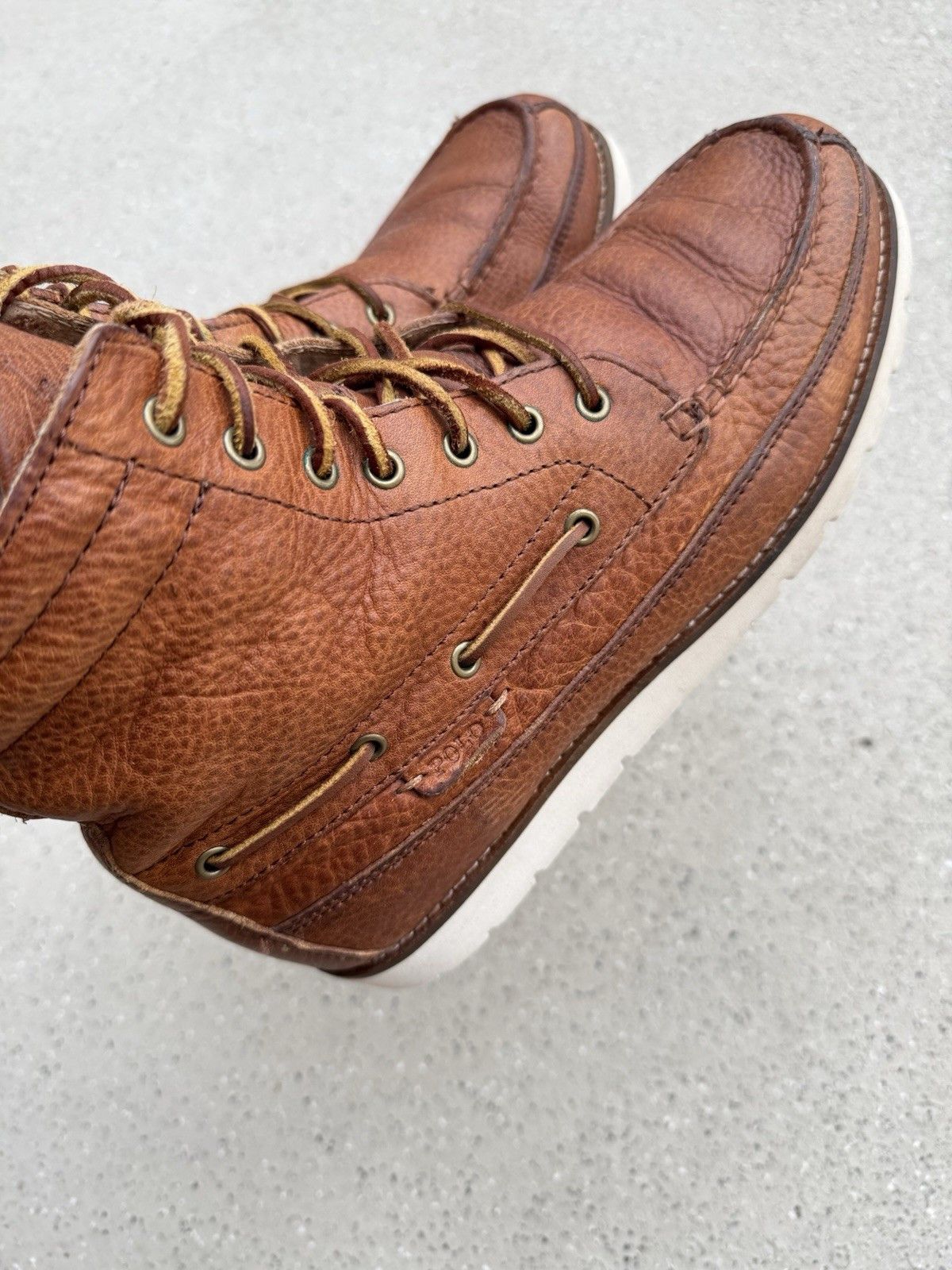 Polo Ralph Lauren Polo Ralph Lauren Chukka Ranger Country Leather Boots Mens Size US 10 / EU 43 - 8 Thumbnail