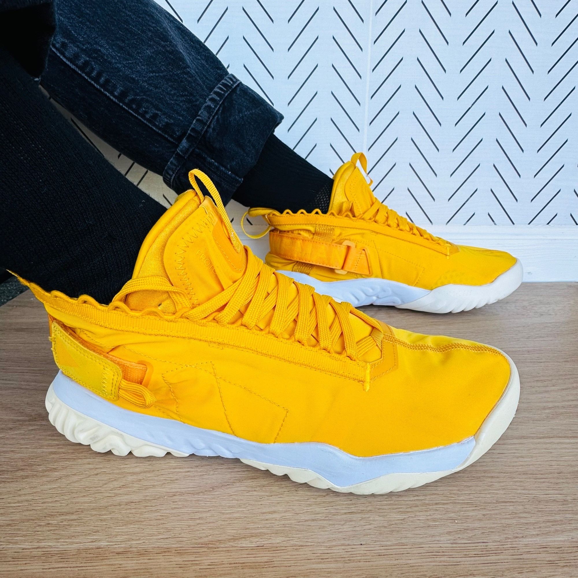 Jordan Brand ⭐Jordan Proto-React Yellow 10.5 Men Shoes Space Aesthetic Li Size US 10.5 / EU 43-44 - 1 Thumbnail